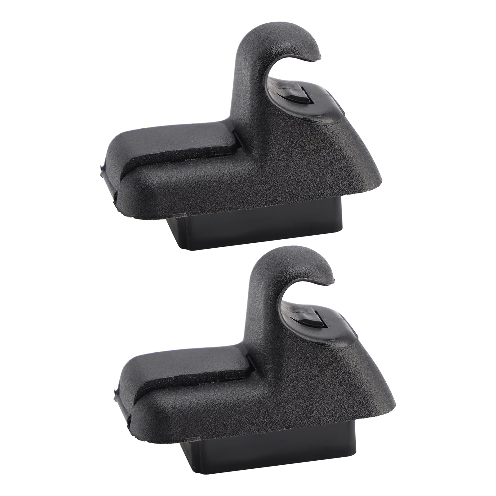 2x Black Sun Visor Clip 1RF14DX9AB Fit For Chrysler 300 Dodge Charger 2011-2020