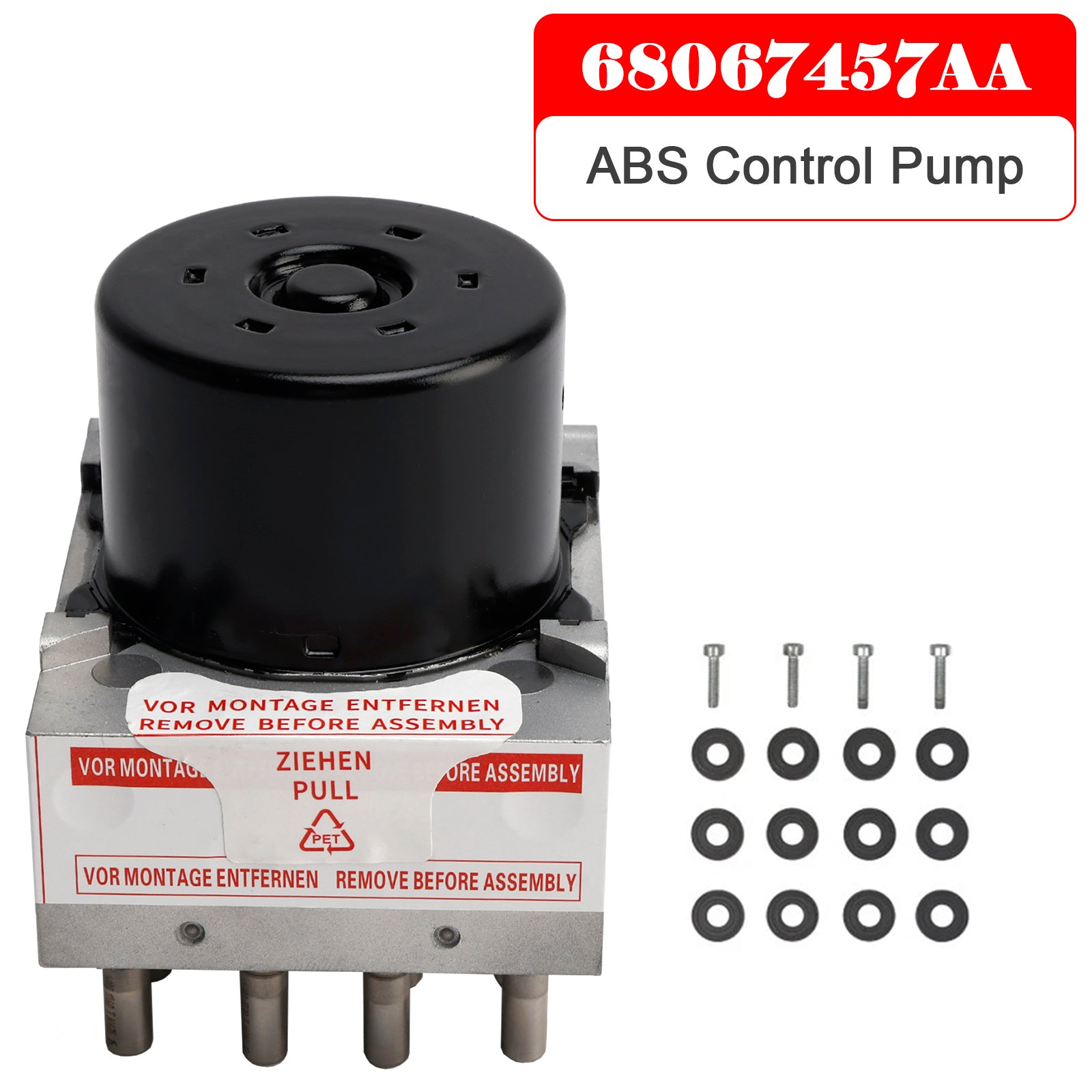 2010-2018 Jeep Wrangler ABS Control Pump 68067457AA 68003363AE