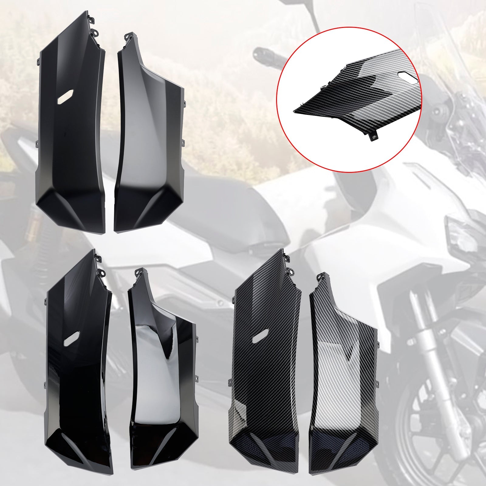 Side pedal Cover Panel Fairing Cowl for Honda ADV 160 2023-2024