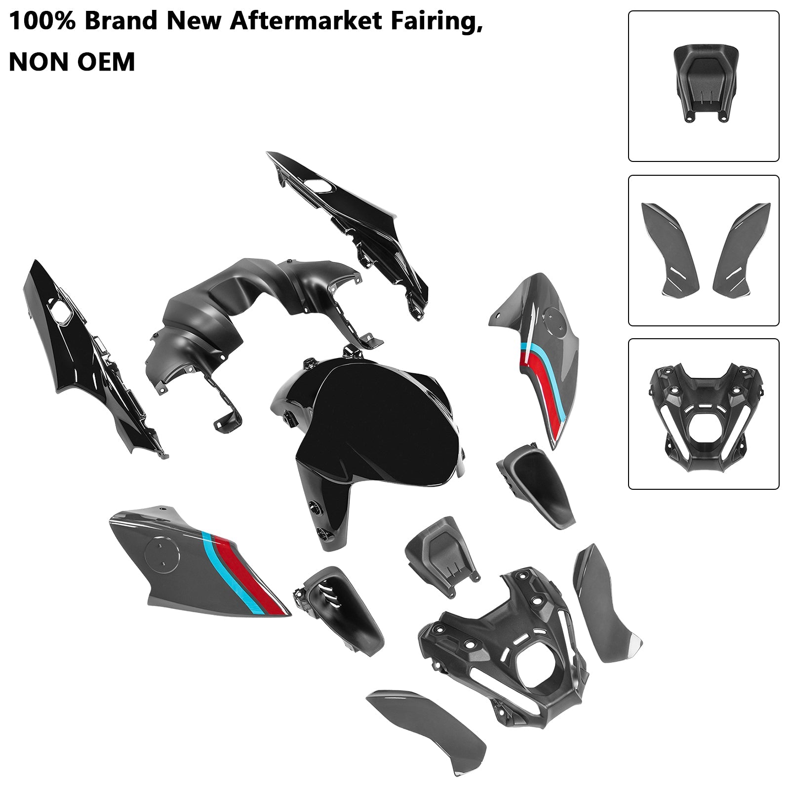 Yamaha MT-09 / MT-09 SP 2021-2023 Fairing Kit