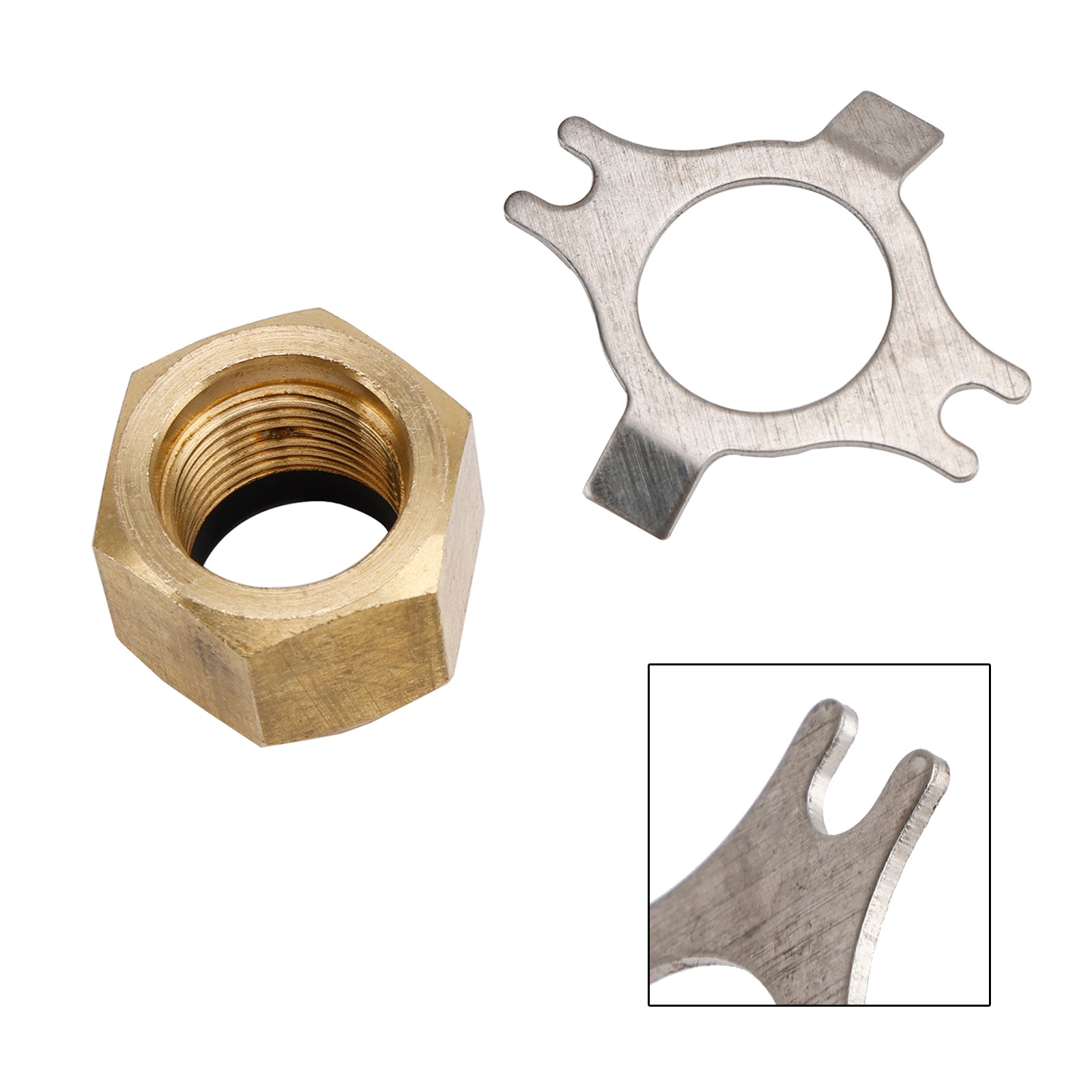 Mercury Mercruiser Propeller Nut with Locking Plate fit for 11-8M0056234