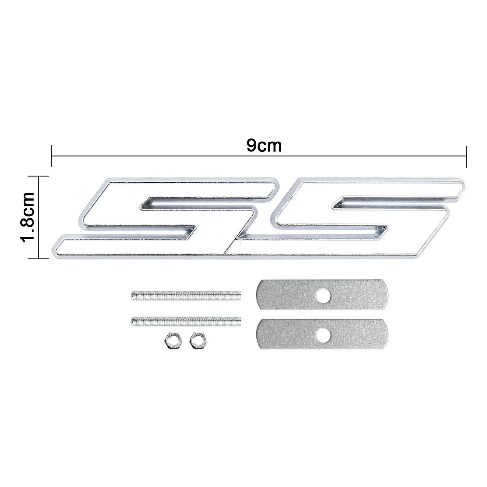 Front Grille SS Emblem Decal Badge for Chevrolet Camaro Impala