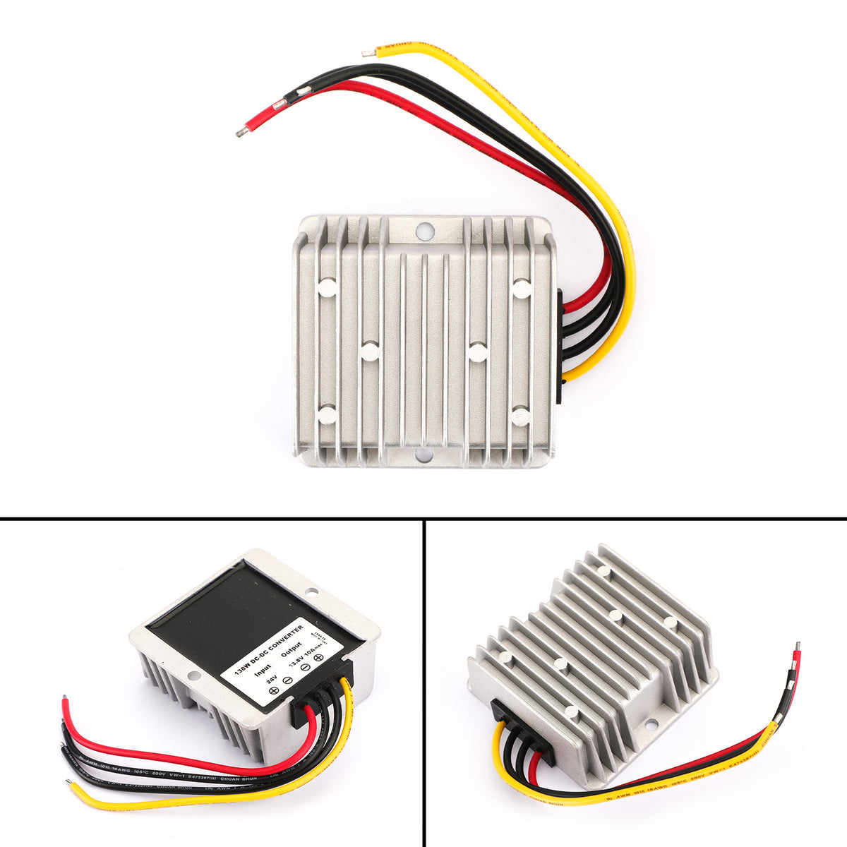 Areyourshop WaterProof 24V to 13.8V 10A 138W Step Down DC/DC Power Converter Regulator
