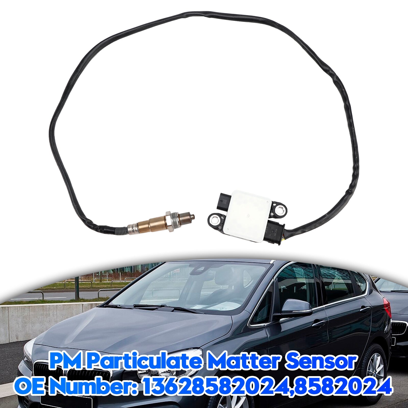 2015-2020 BMW 2 Series Diesel: 2.0 D Particulate Matter Sensor 13628582024 8582024