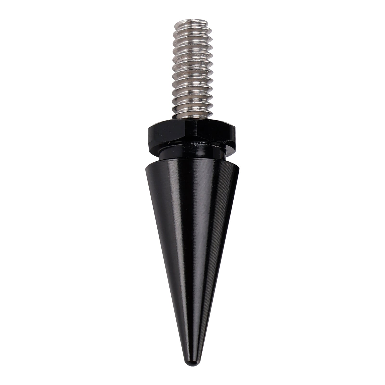 3 Spiked Windshield Bolts Black For Electra Glide Tri Glide Street Glide 14-25