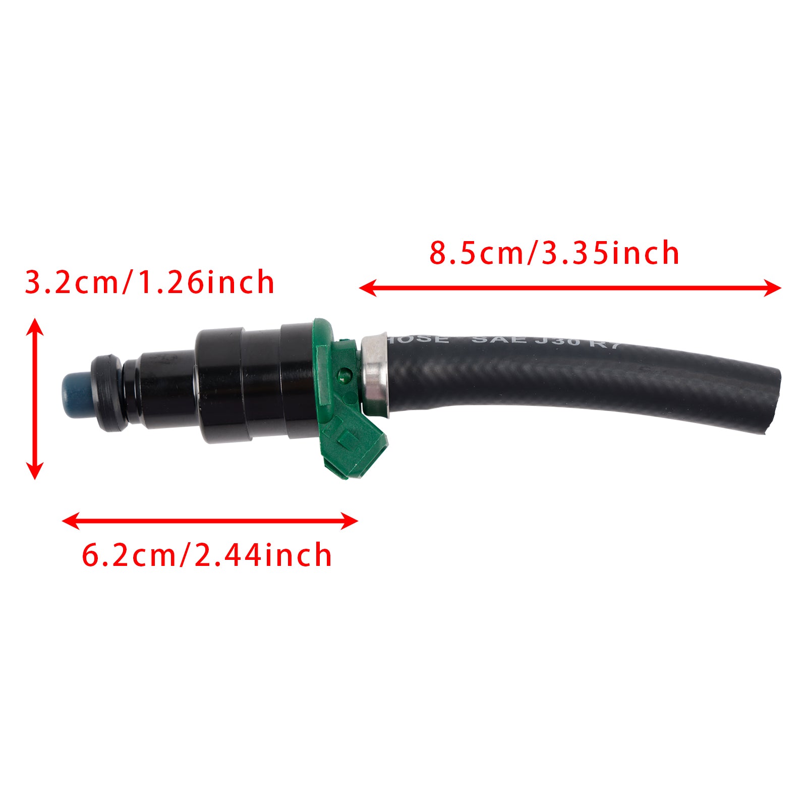 For Mercedes Benz W116 280 SE/280 SEL A0000782623 6PCS Fuel Injector