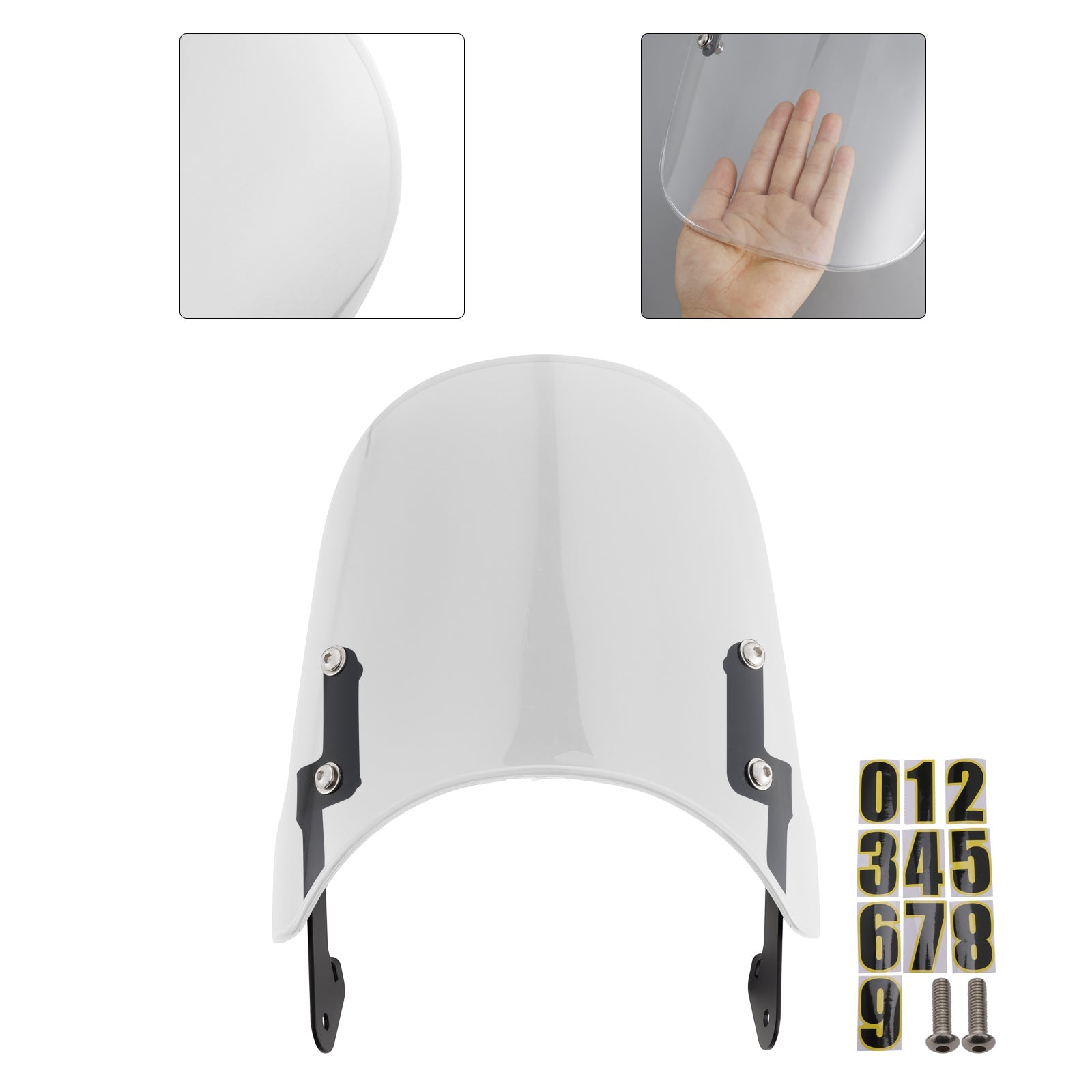 Windshield WindScreen fit for YAMAHA XSR 155 2020-2023 XSR 125 2024-2025