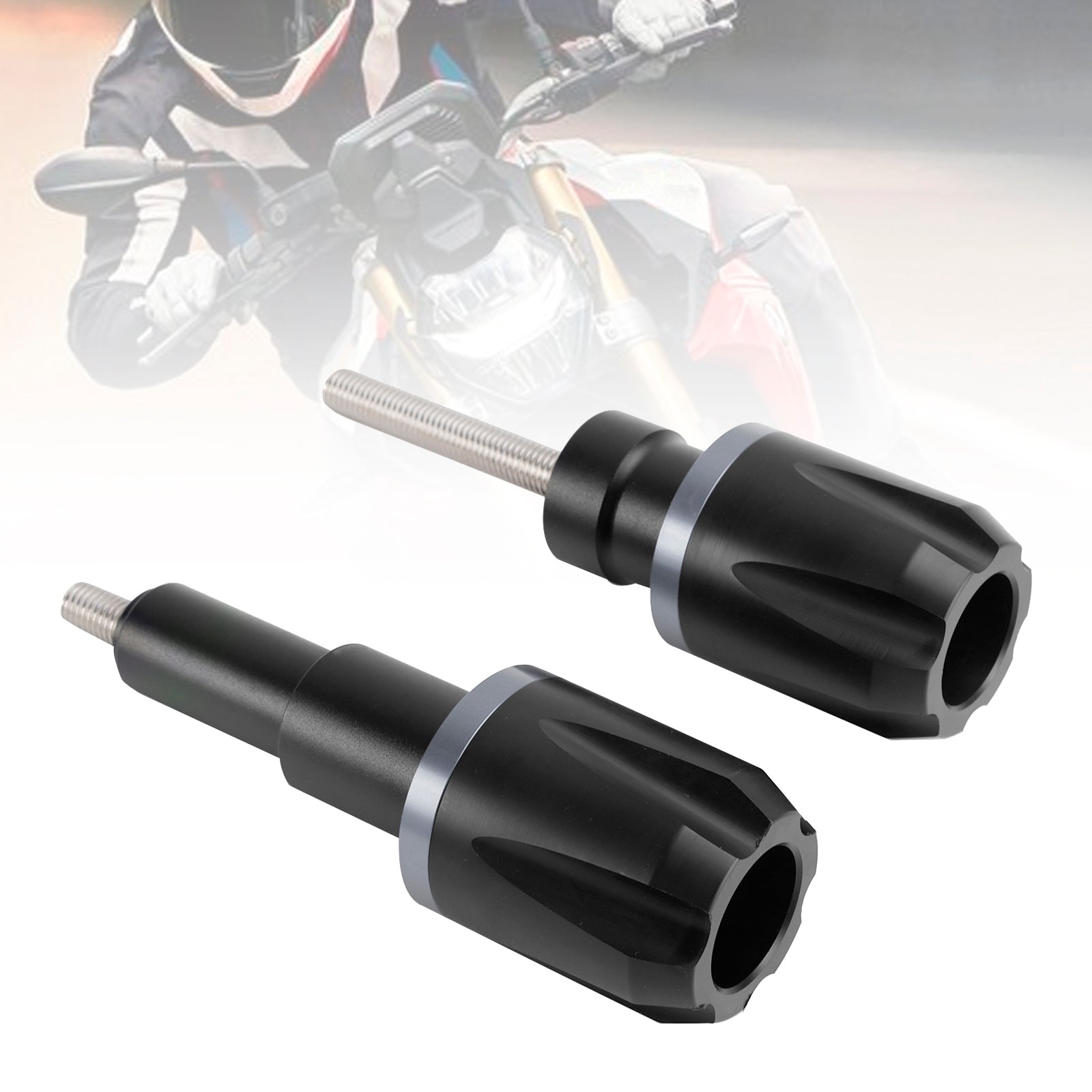 2019-2023 Bmw F900R F750Gs F850Gs Cnc Anti-Crash Frame Sliders Protector Blue Black