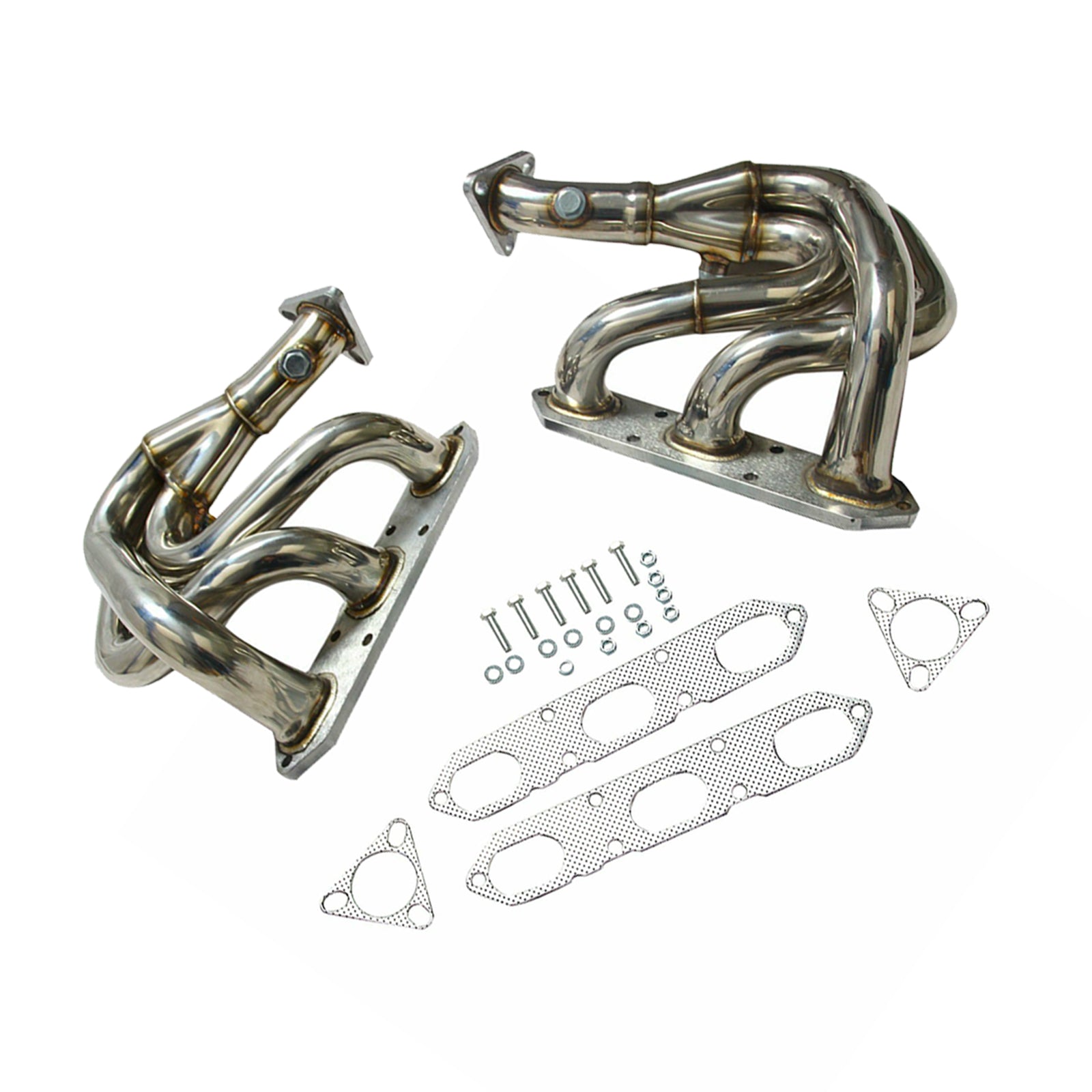 Stainless Steel Exhaust Manifold Fit Porsche Boxster 986 2.5L & 2.7L 1997-2004