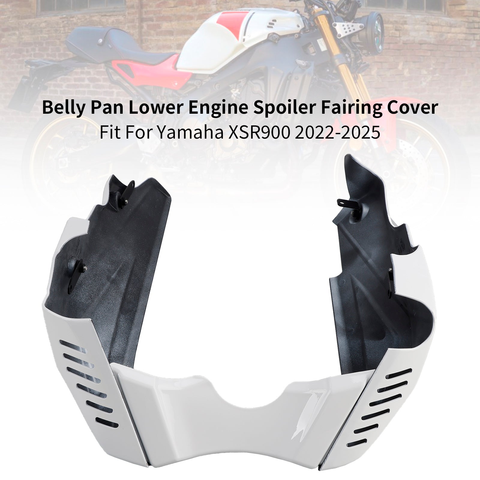 2022-2025 Yamaha XSR900 Belly Pan Lower Engine Spoiler Fairing Cover