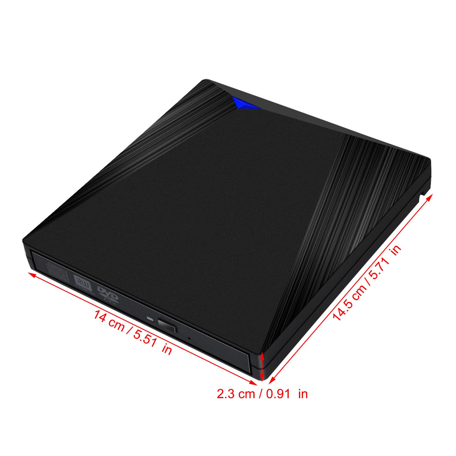 4K Genuine Bluray Burner External USB 3.0 Player BD DVD CD Recorder Cable Drive