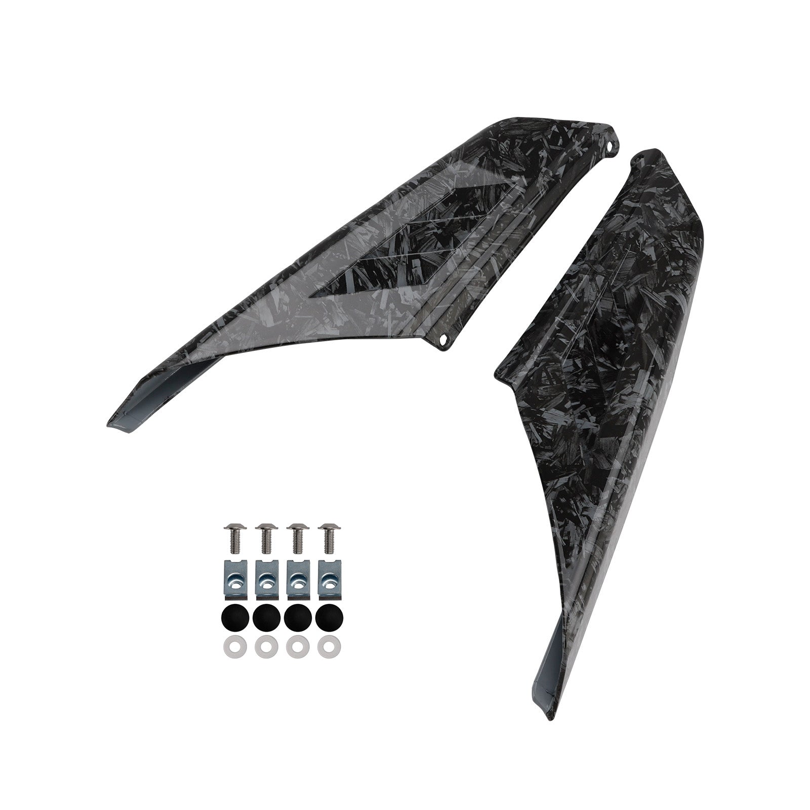 2023-2025 Kawasaki NINJA ZX-4R ZX-4RR Rear Tail Wing Fixed Wing Fairing