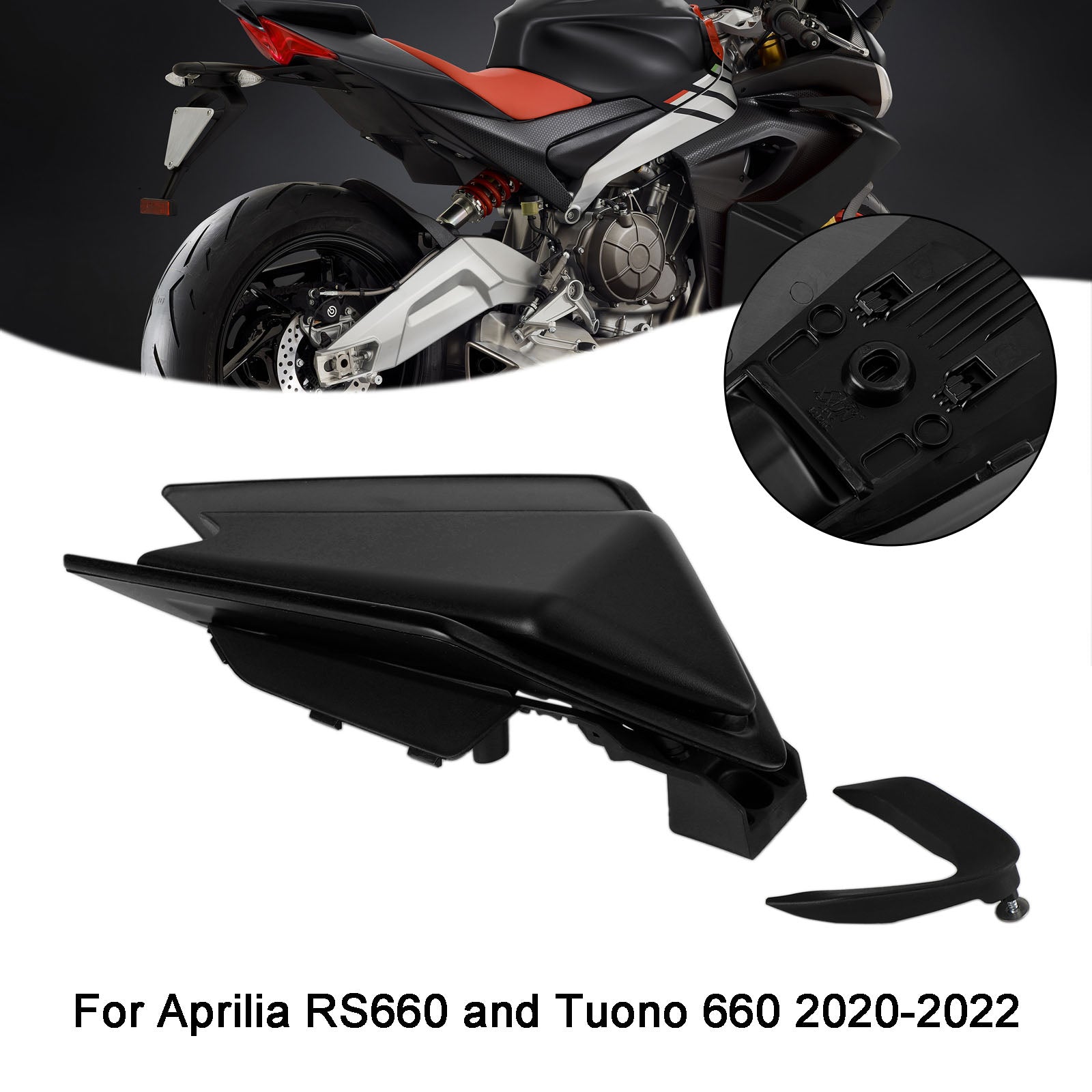 Rear Cowl Tail FAIRING Cover For Aprilia RS660 RSV4 Tuono 660 2020-2024