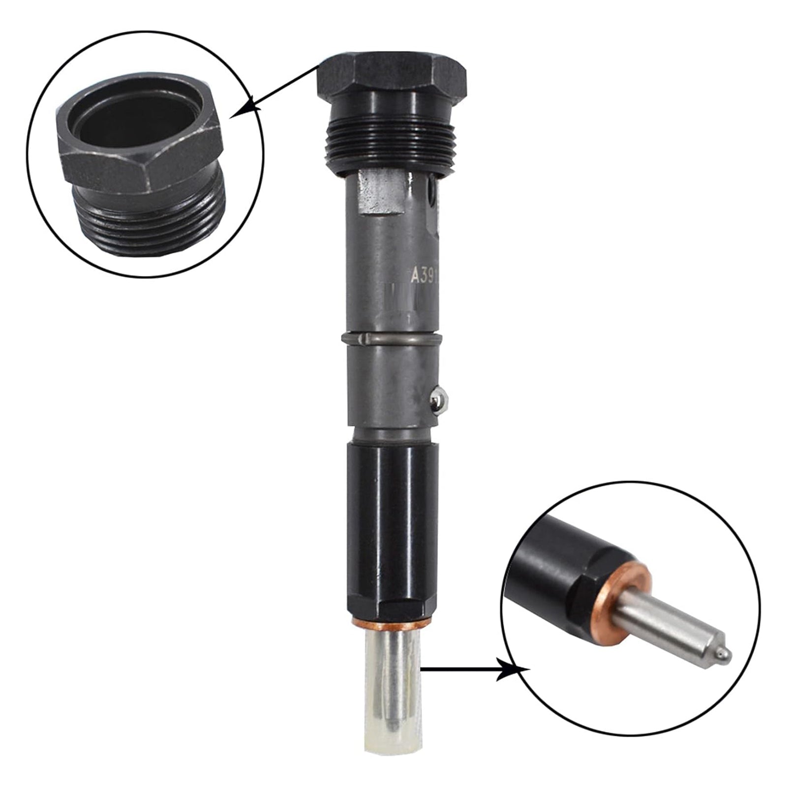1Pcs Fuel Injector For Dodge D250 D350 Cummins 89-93 5.9L 12V 0432131837 3919350