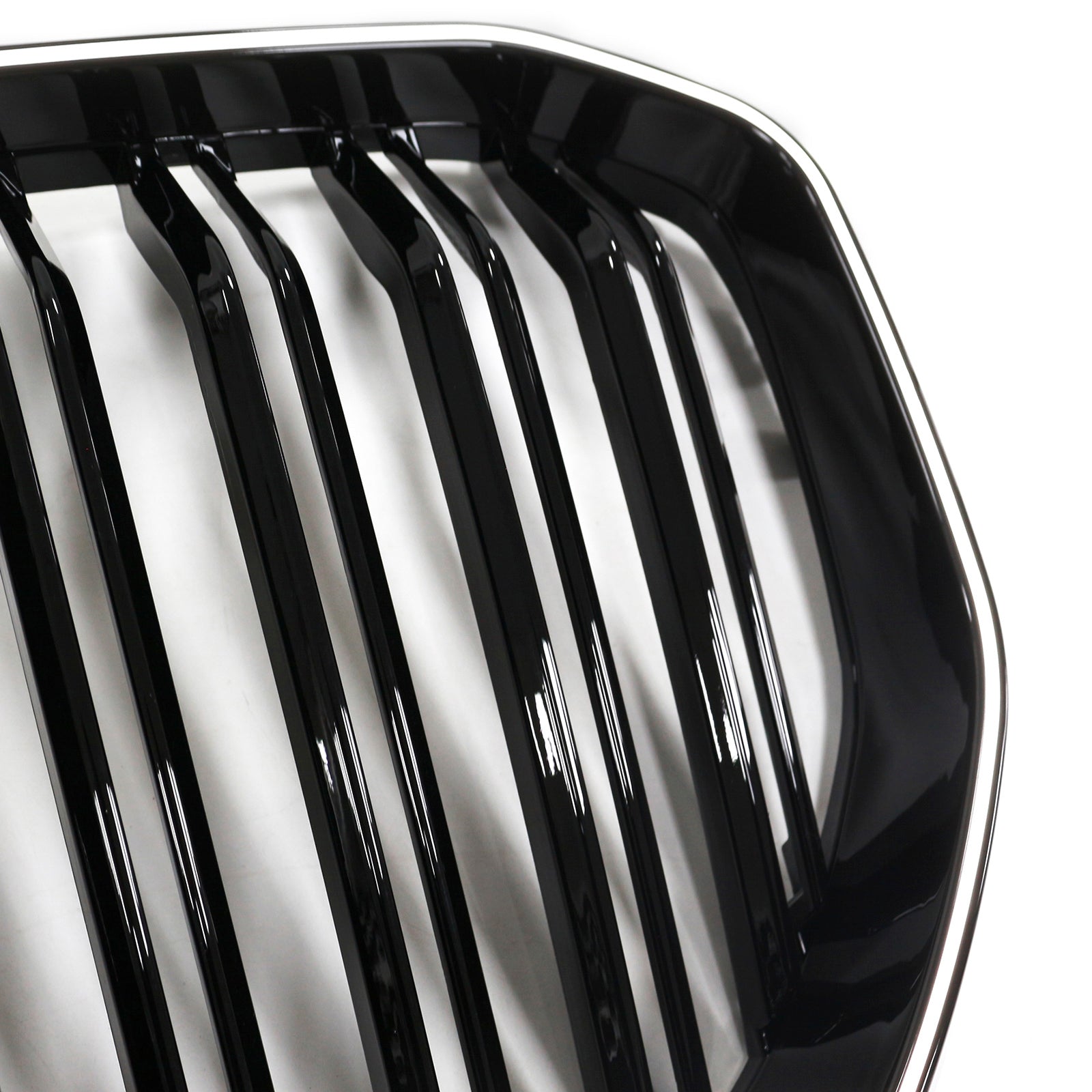 Double Slat Black Front Kidney Grille Fit BMW X5 G05 2019-2022 M-Performance