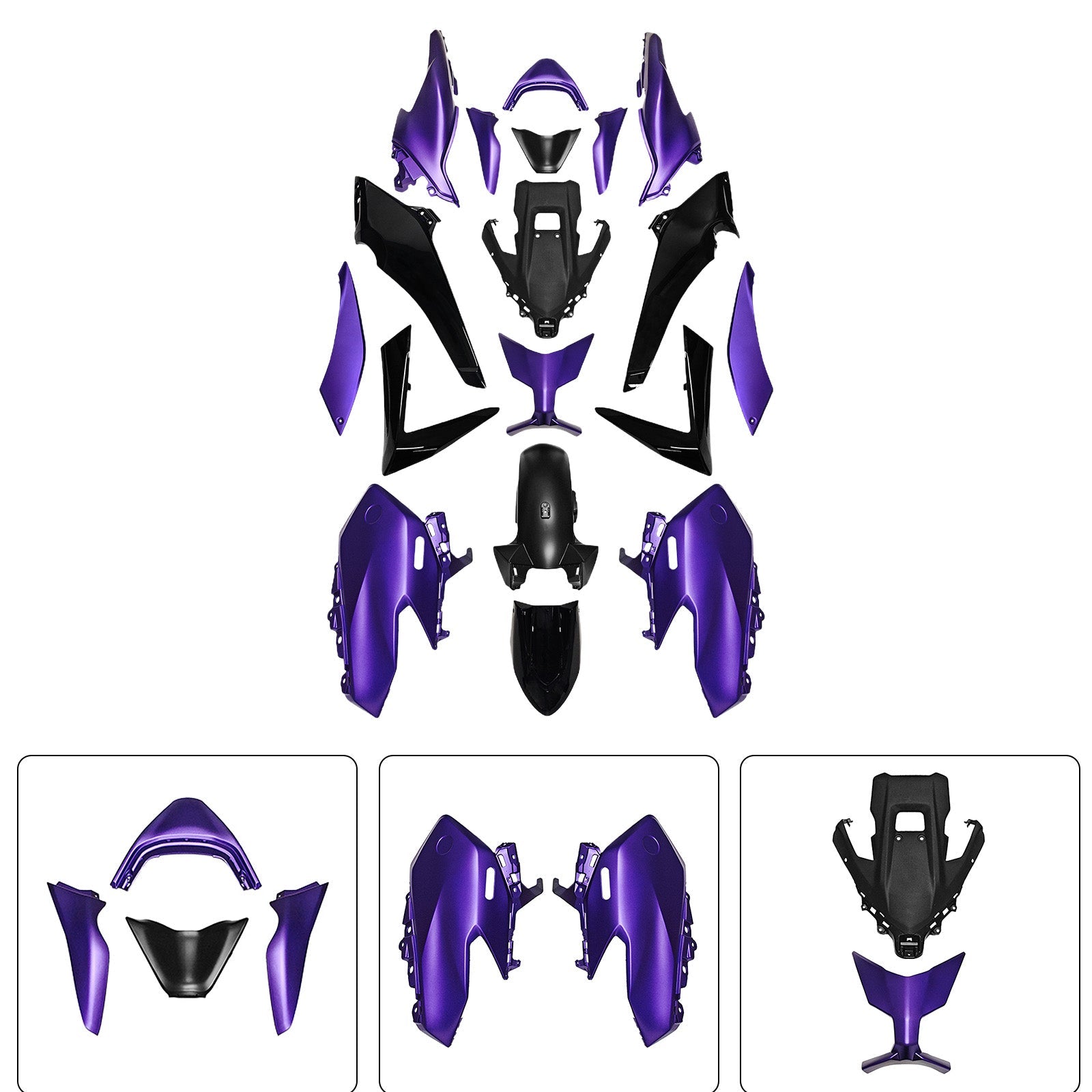 2025-2026 for Yamaha TMAX560 Injection Bodywork Fairing Kit