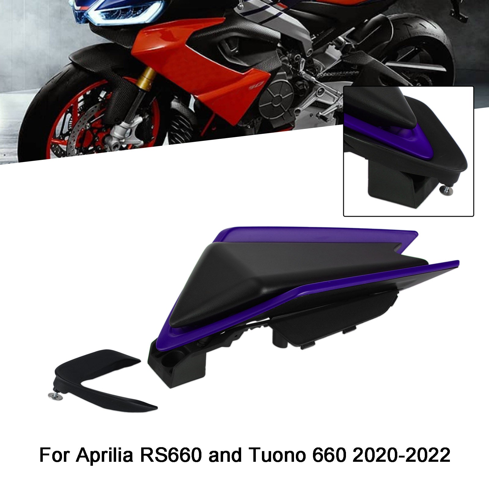 Rear Cowl Tail FAIRING Cover For Aprilia RS660 RSV4 Tuono 660 2020-2024