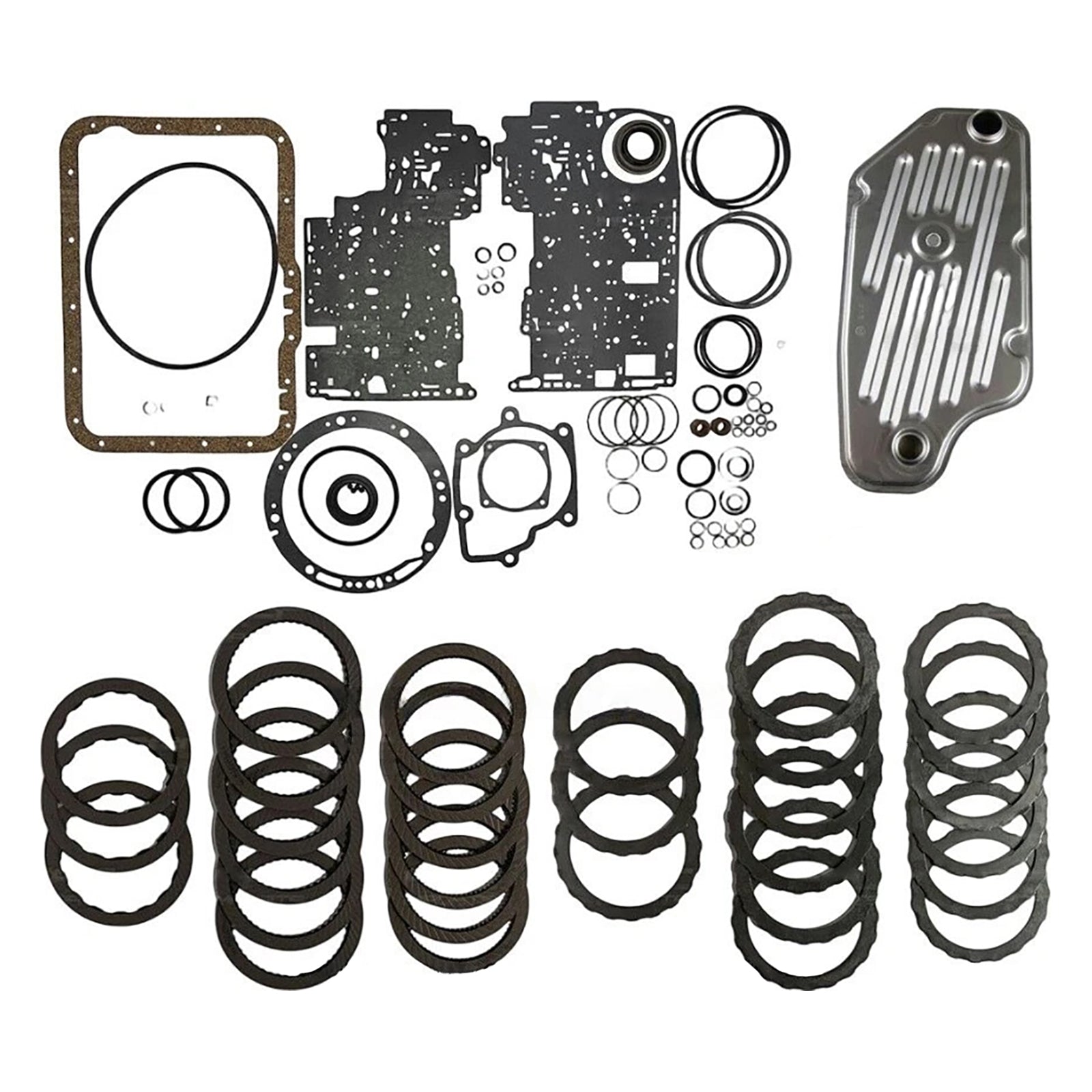 1997-UP FORD/LINCOLN/MAZDA/MERCURY 4WD 5R44E 4R44E 5R55E Master Rebuild Kit ForFilter Clutch Plates