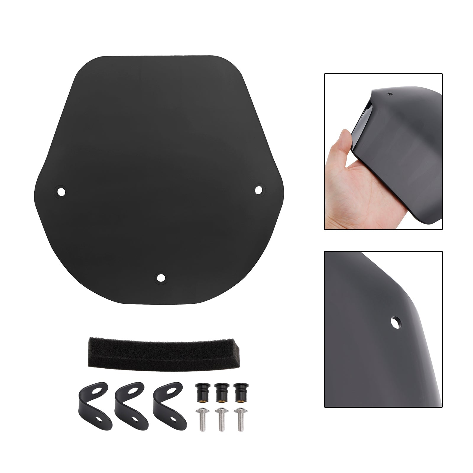 Windshield WindScreen + Bracket fit for Suzuki GSX-8S 2023-2024