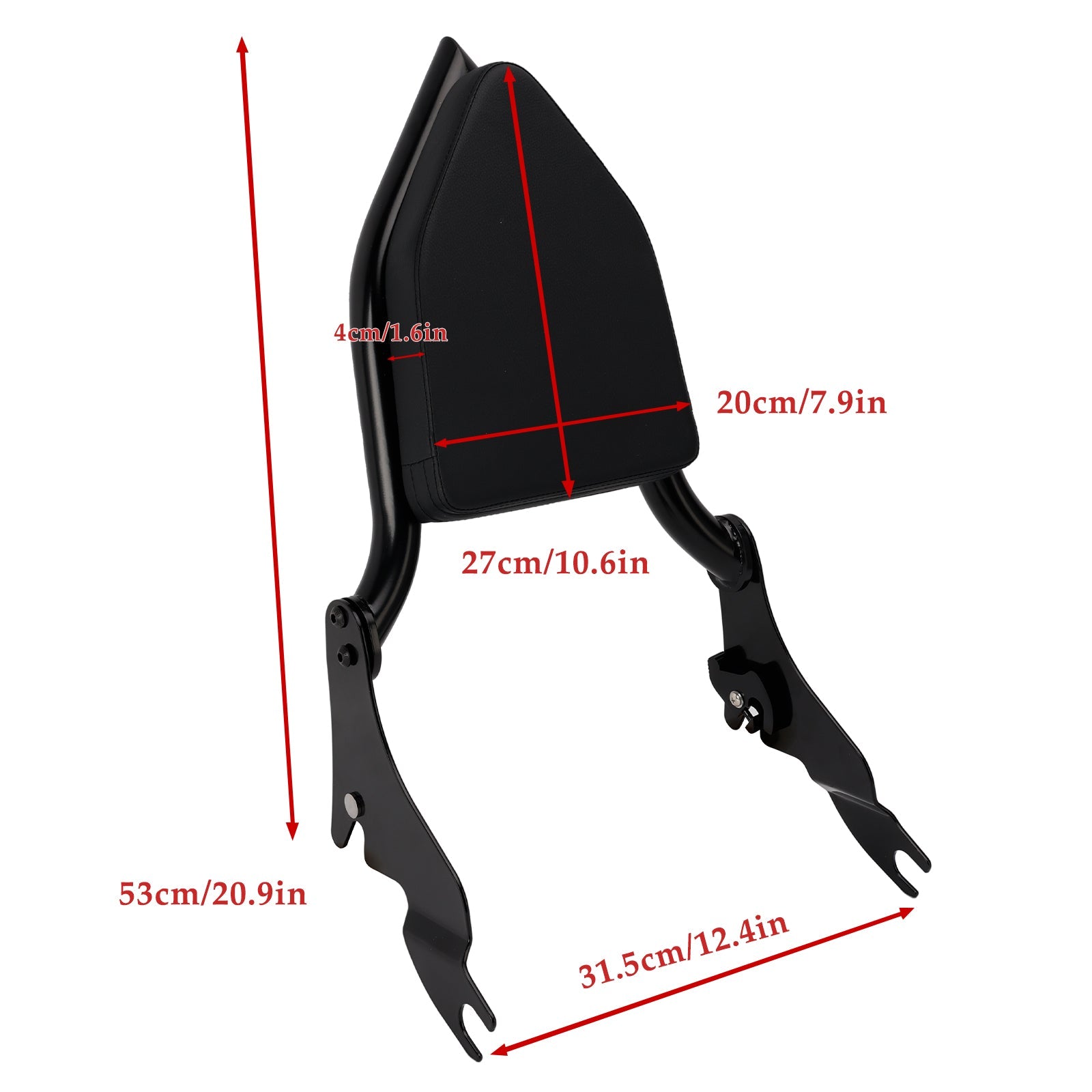 2009-2019 ELECTRA GLIDE ULTRA CLASSIC FLHTCU/I Passenger Sissy Bar Backrest