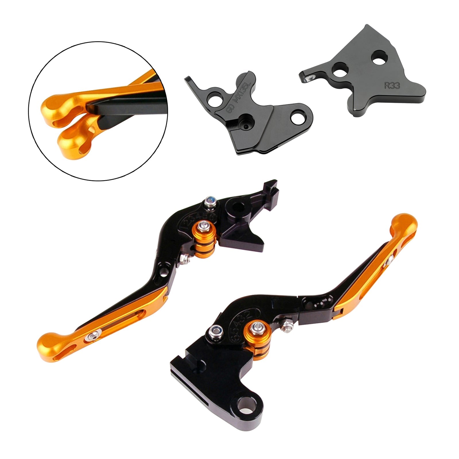 2005-2014 야마하 YBR125 조절식 클러치 브레이크 레버