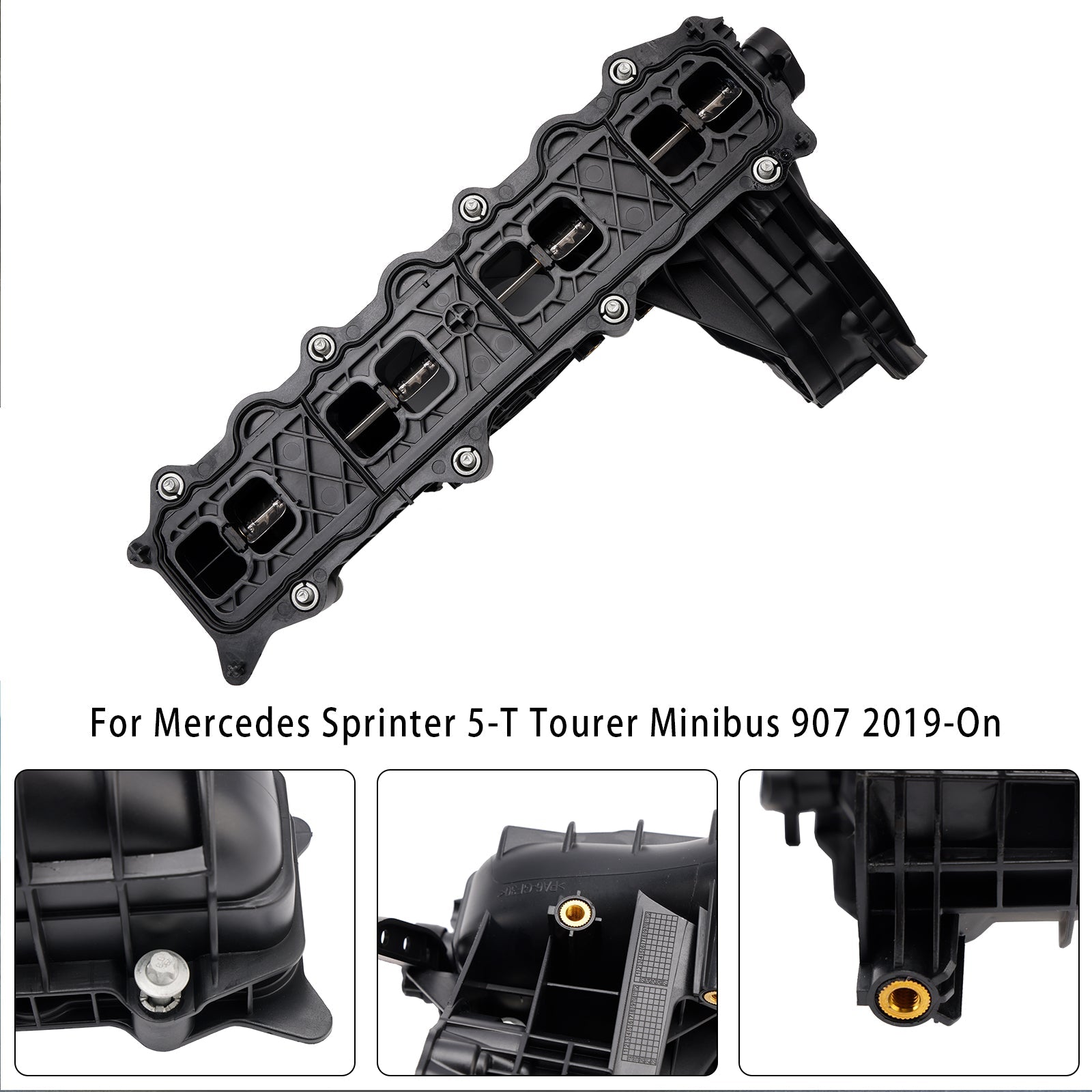 흡기 흡입구 Manifold A6510904937 FIT Mercedes Benz 2.1 CDI 2143CCM 2003+