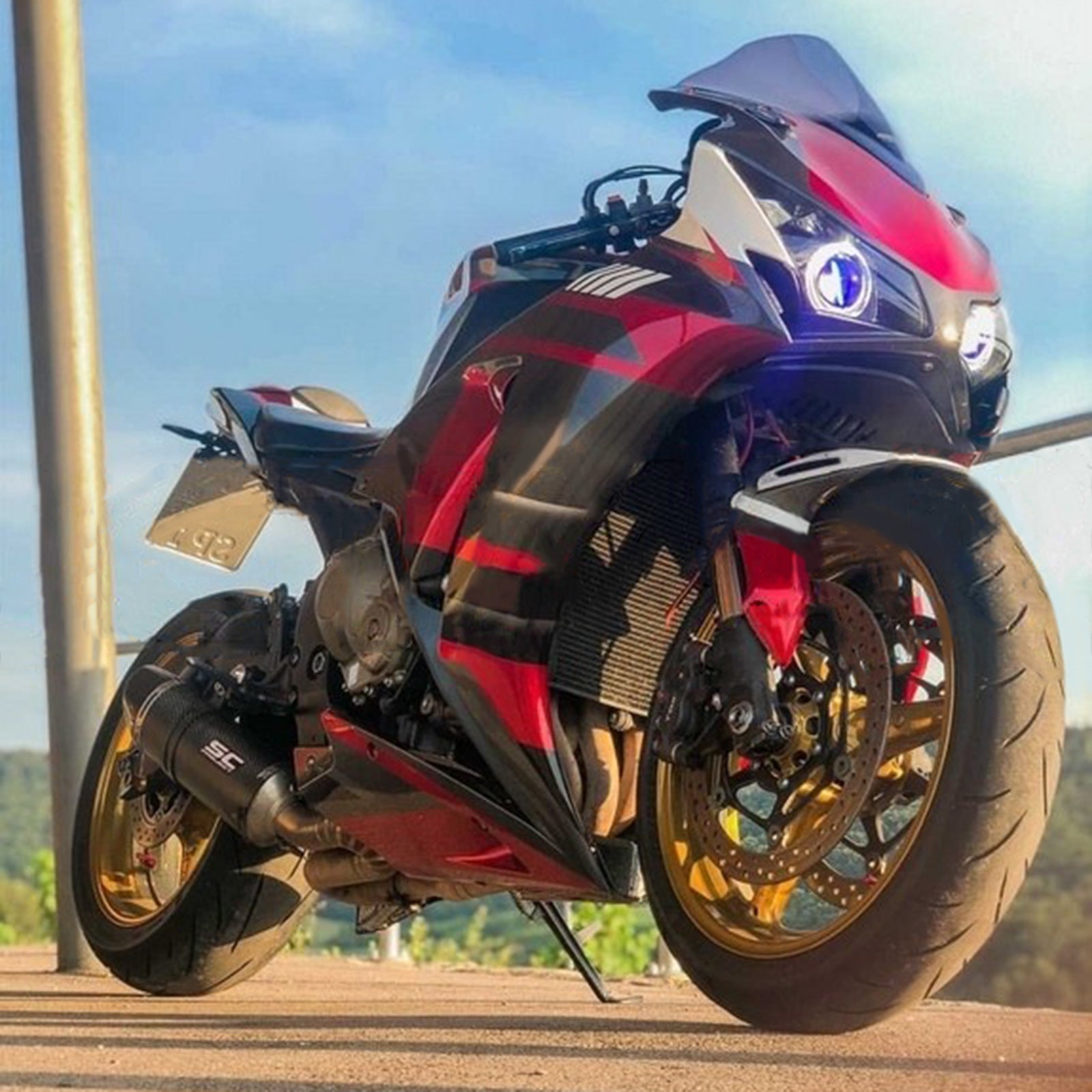 هوندا CBR1000RR 2012-2016 الهدايا المجمعة هيكل السيارة البلاستيك ABS