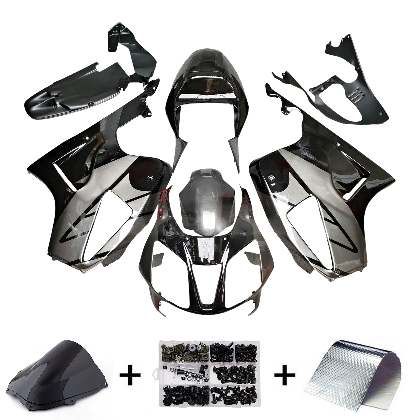 Injection Fairing Kit Bodywork Plastic ABS For Honda VTR1000 RC51 2000-2006