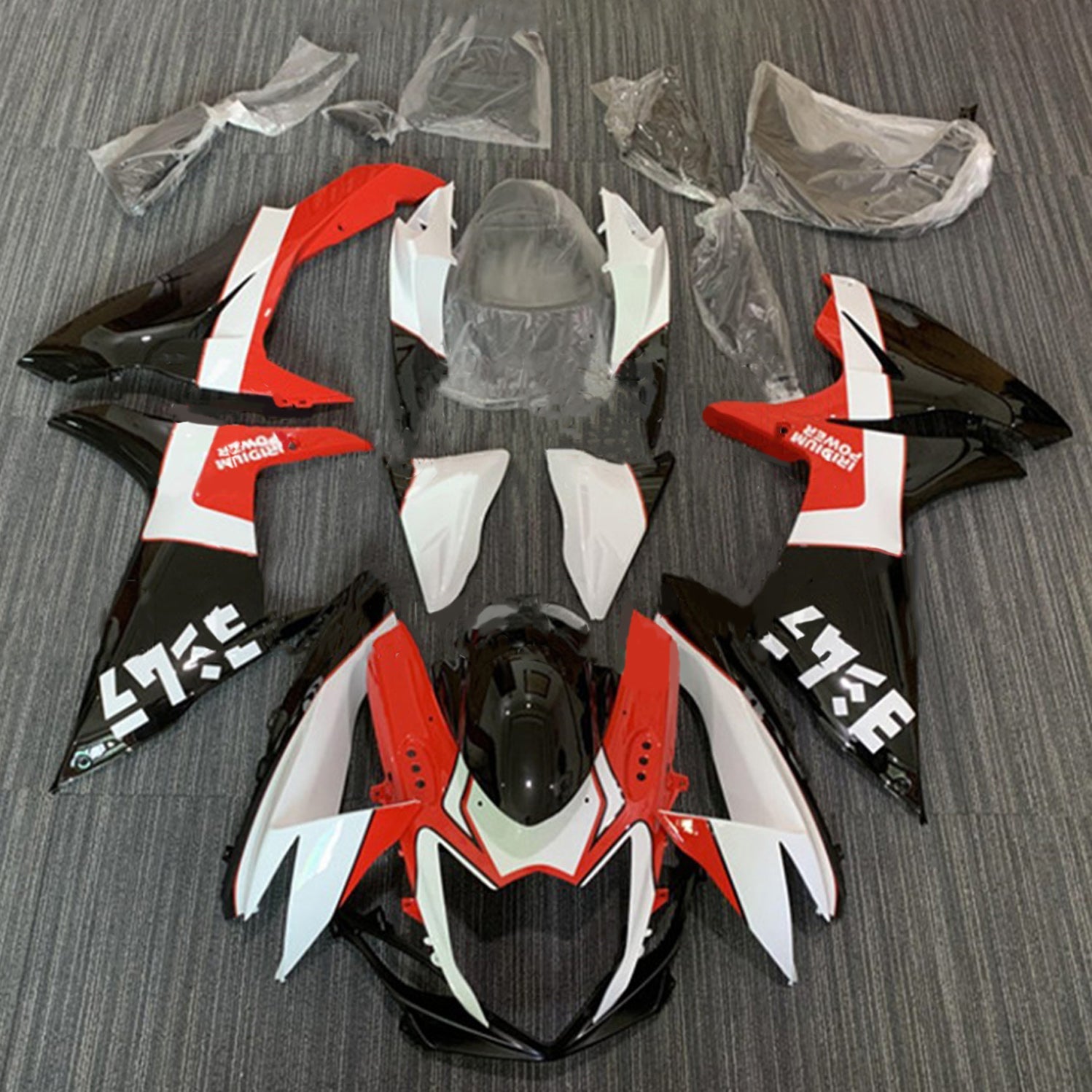 Amotopart Suzuki GSXR 600/750 2011-2024 K11 Fairing Kit Bodywork Plastic ABS