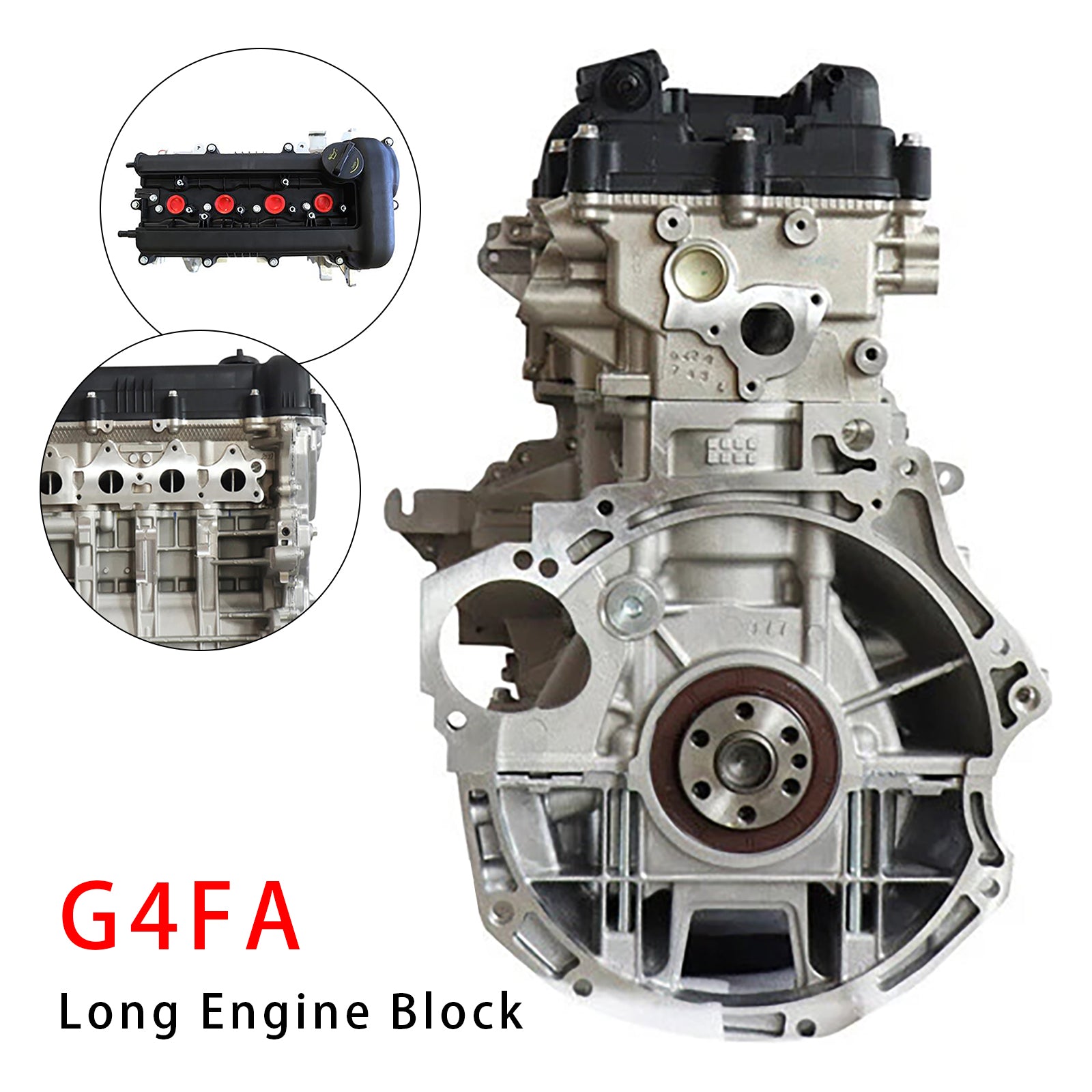 2011-2017 Hyundai Accent/Verna/Solaris (RB/RC) Brand New G4FA 1.4L Engine Assembly Long Engine Block