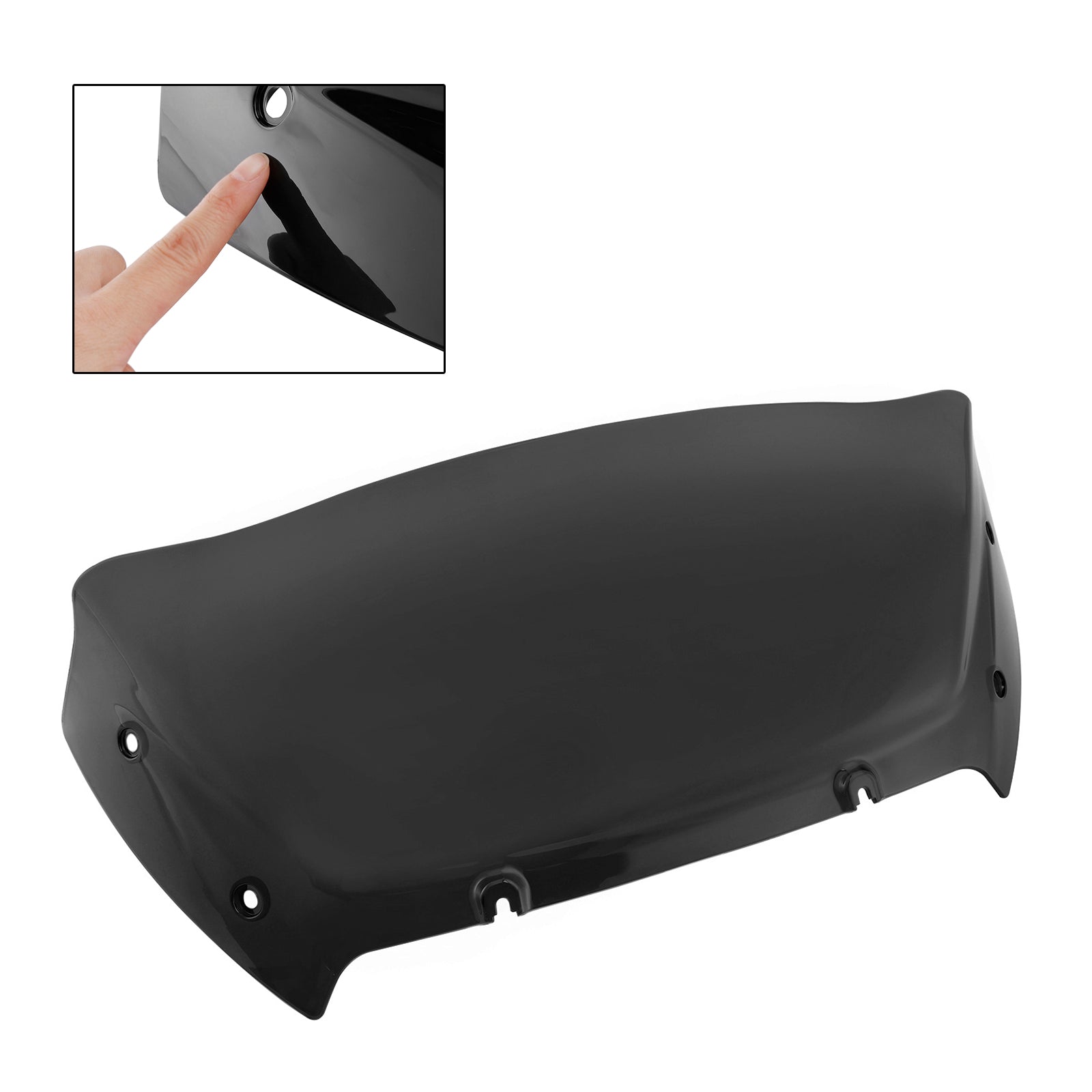 2023-2024 투어링 스트리트 글라이드 CVO 117 121 9인치 윈드실드 윈드스크린