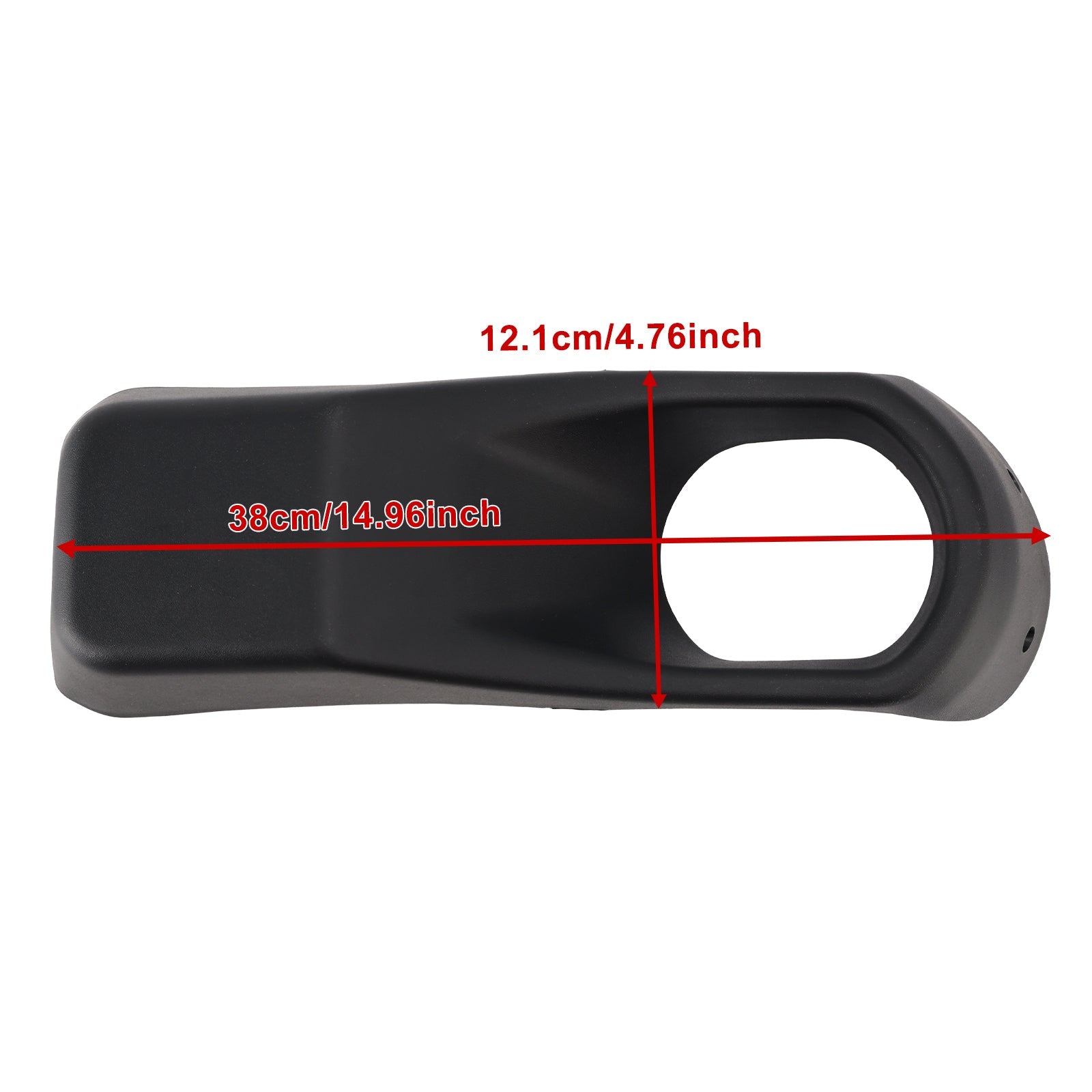 2018-2025 Jeep Wrangler JL Gladiator Right Fog Light Bezel Trim 68295558AA