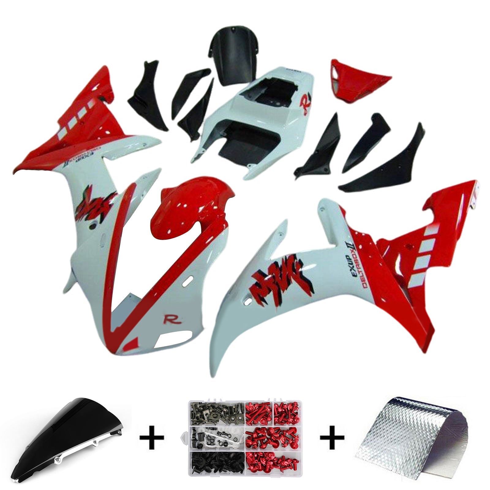 Yamaha YZF 1000 R1 2002-2003 Fairing Kit Bodywork Plastic ABS