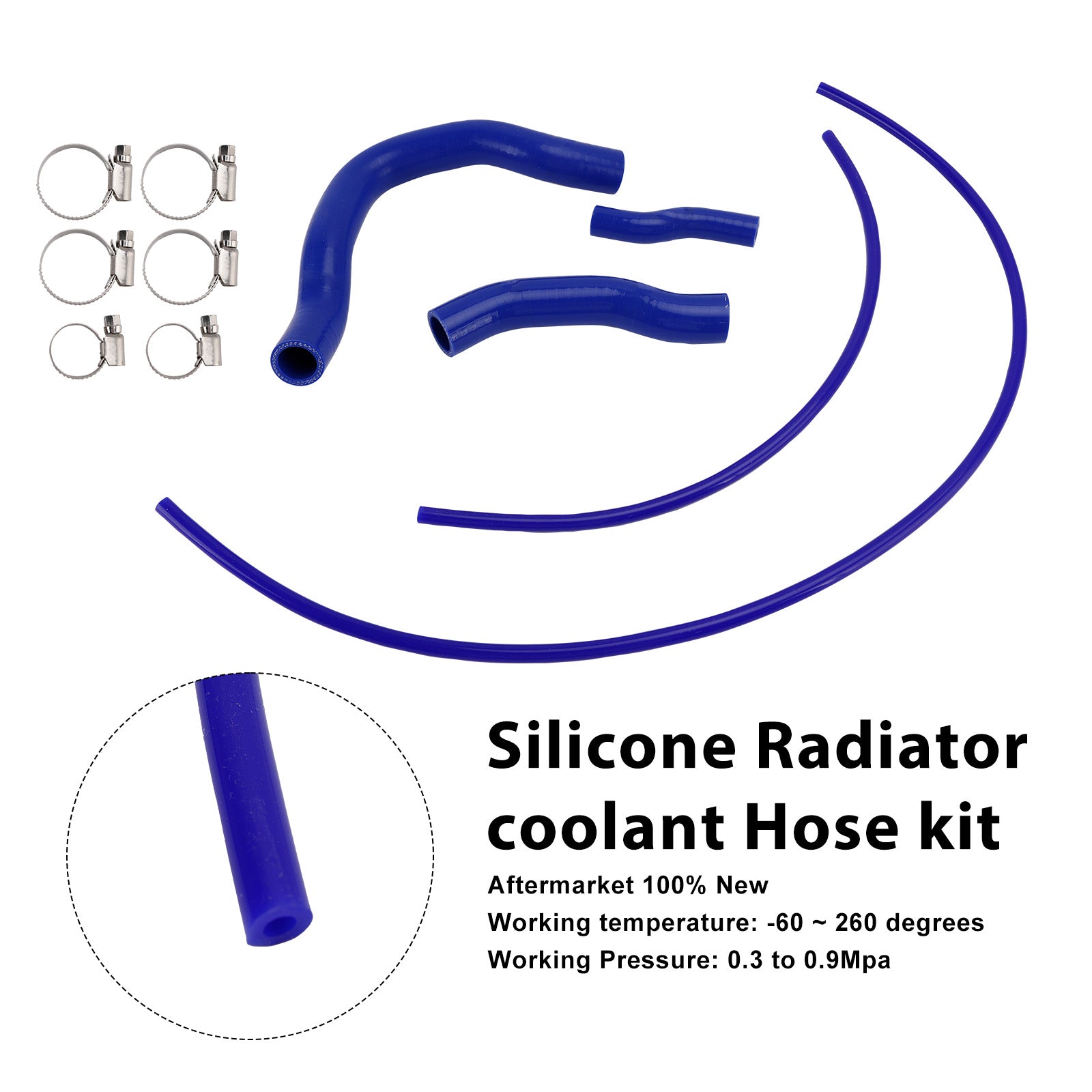 2023-2025 Honda CB750 Hornet Silicone Radiator coolant Hose
