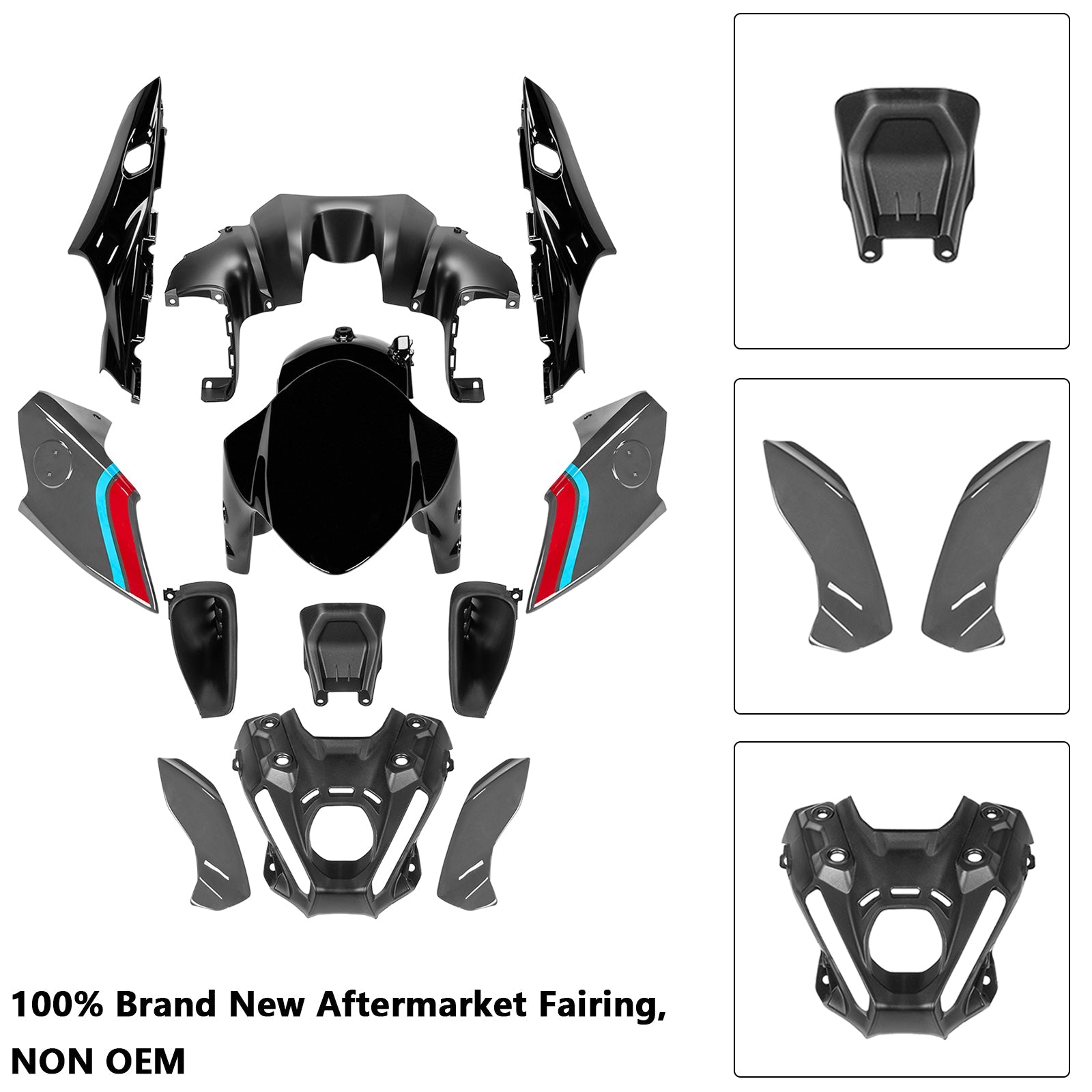 Yamaha MT-09 / MT-09 SP 2021-2023 Fairing Kit