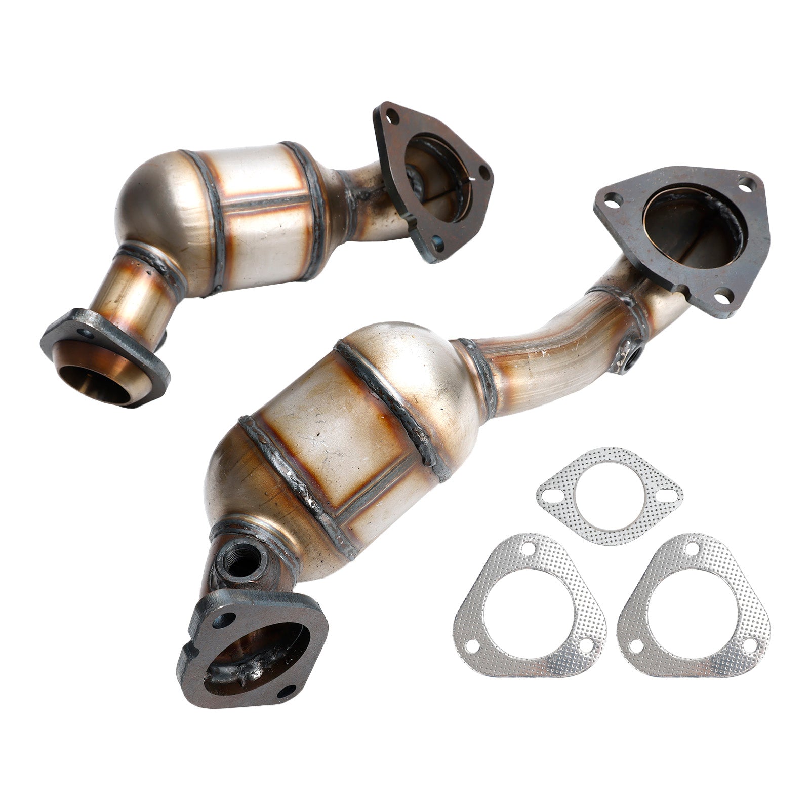 Pair Catalytic Converter For 2013-2016 Ford Explorer 3.5L Turbo