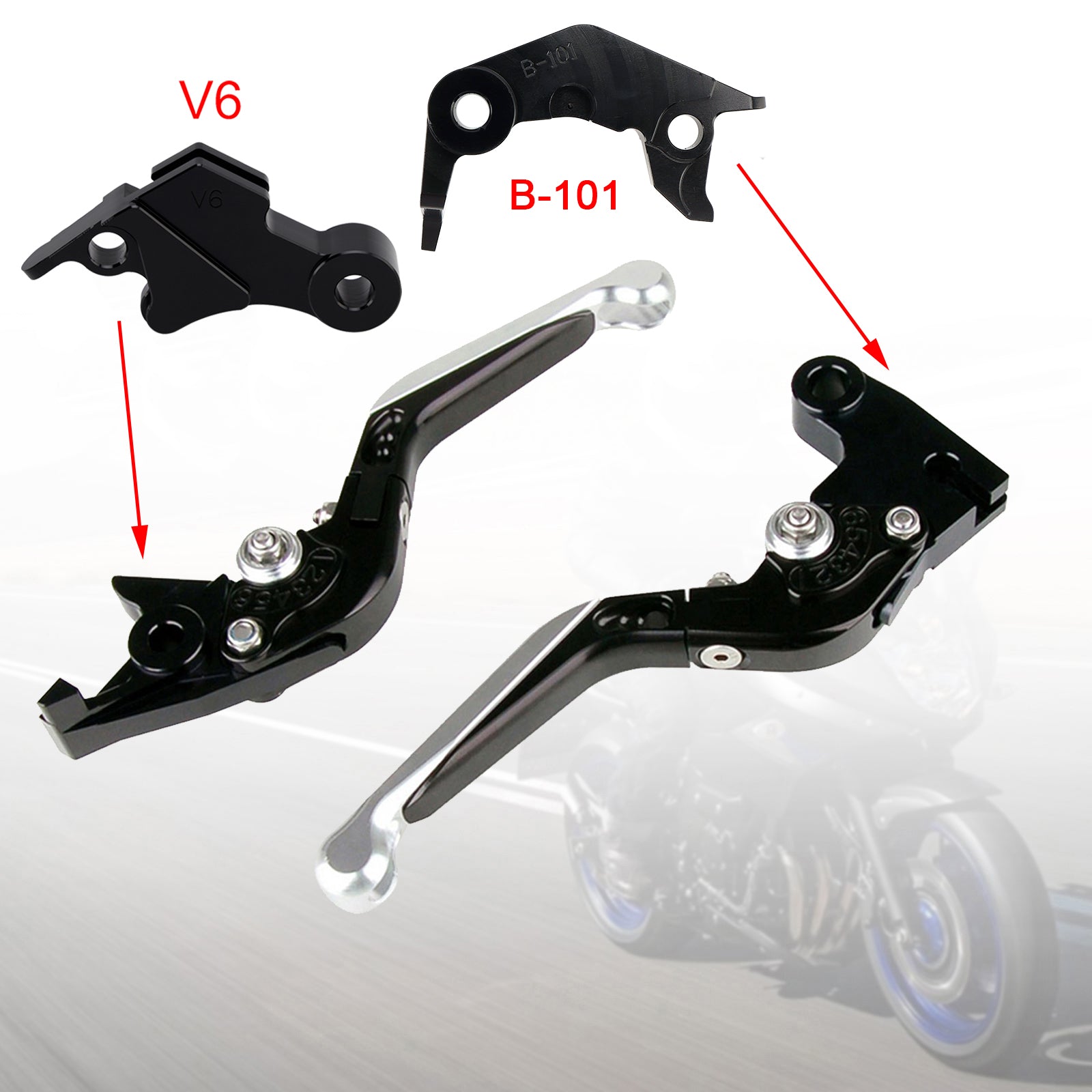 Adjustable Clutch Brake Lever fit for YAMAHA XSR900 XSR900GP MT-09 MT-09SP 24-25