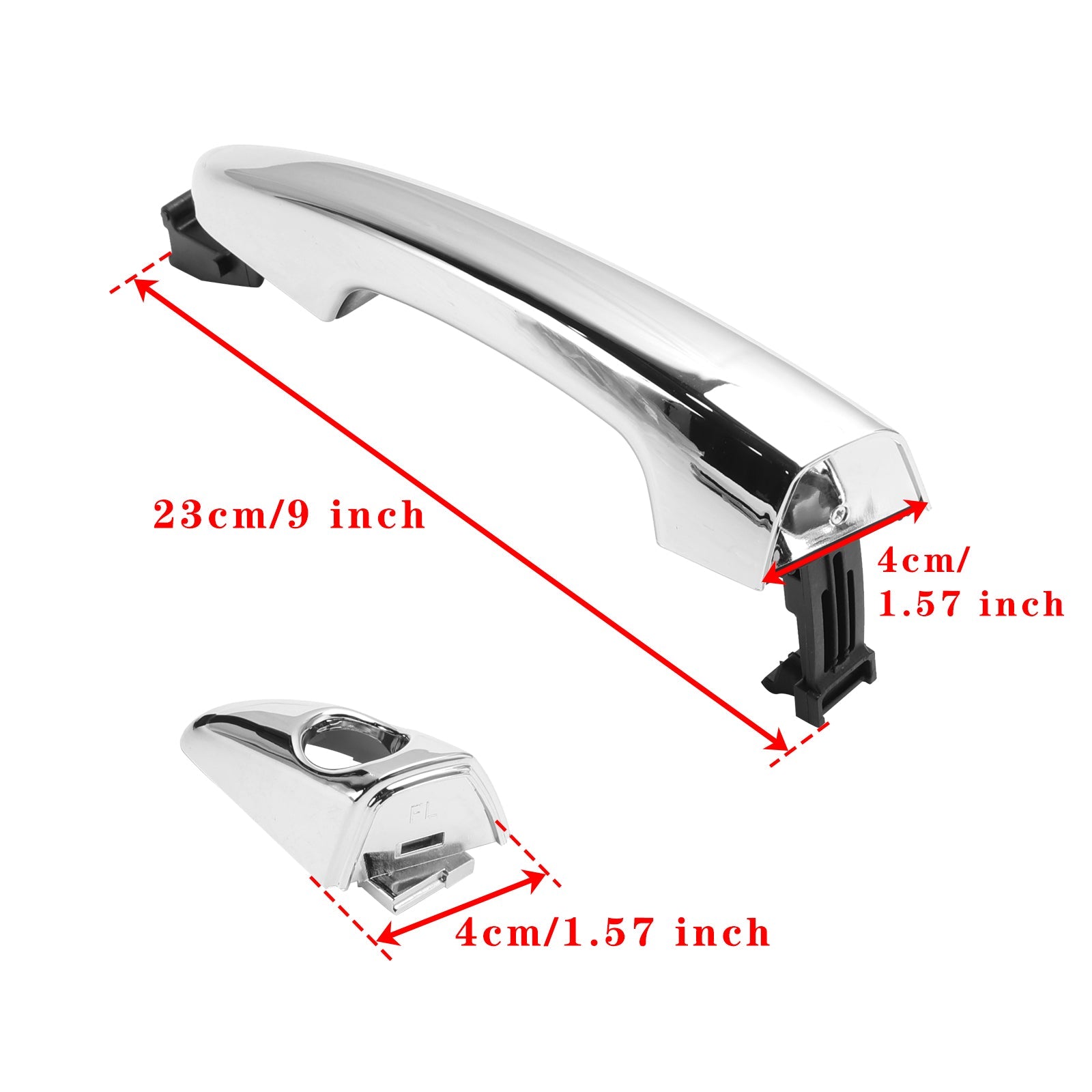 Exterior Door Handles Front Driver Left Side Hand For Hyundai Sonata 2015-2019