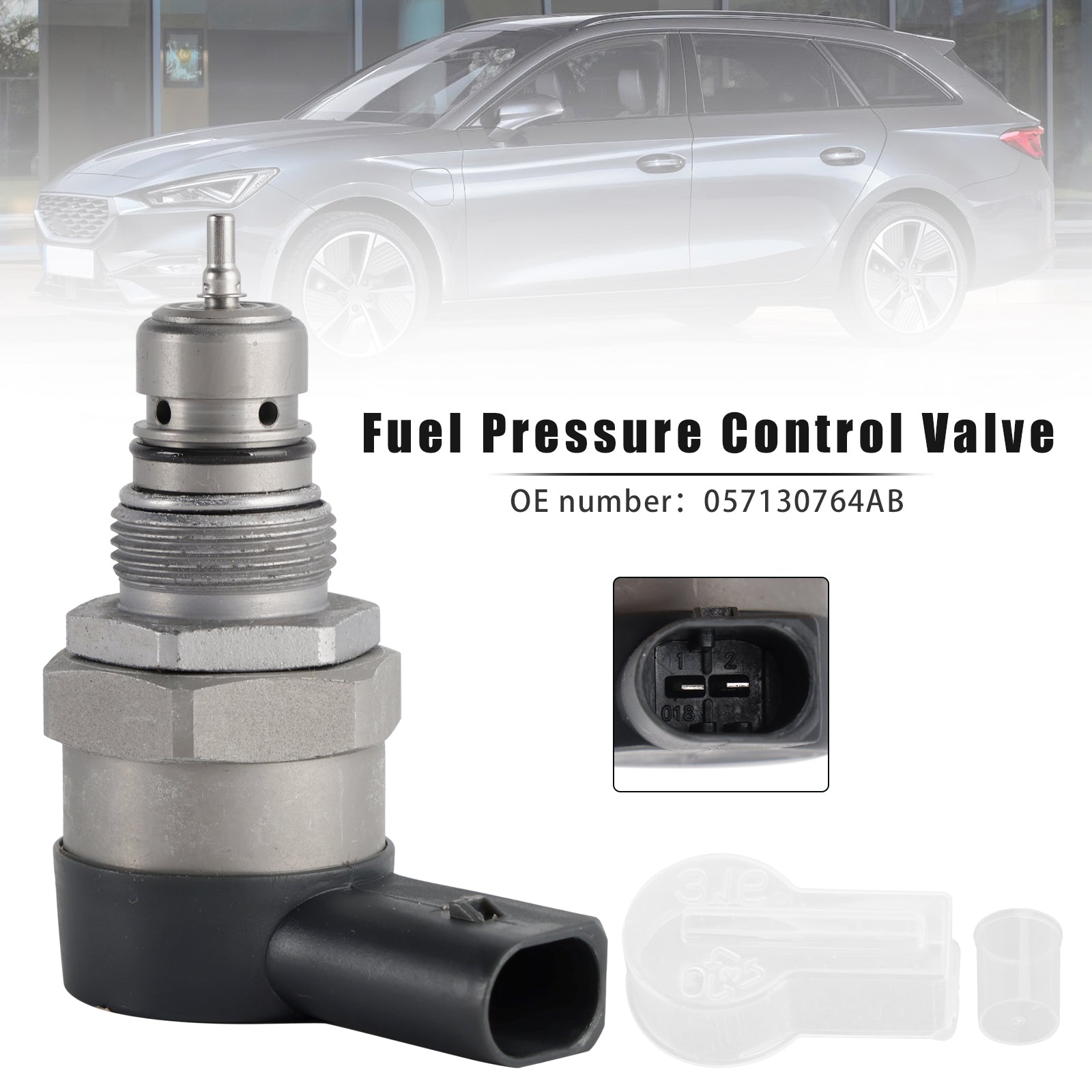 VW Audi Porsche Seat Skoda 1.4-3.0 TDI Fuel Pressure Control Valve 057130764AB