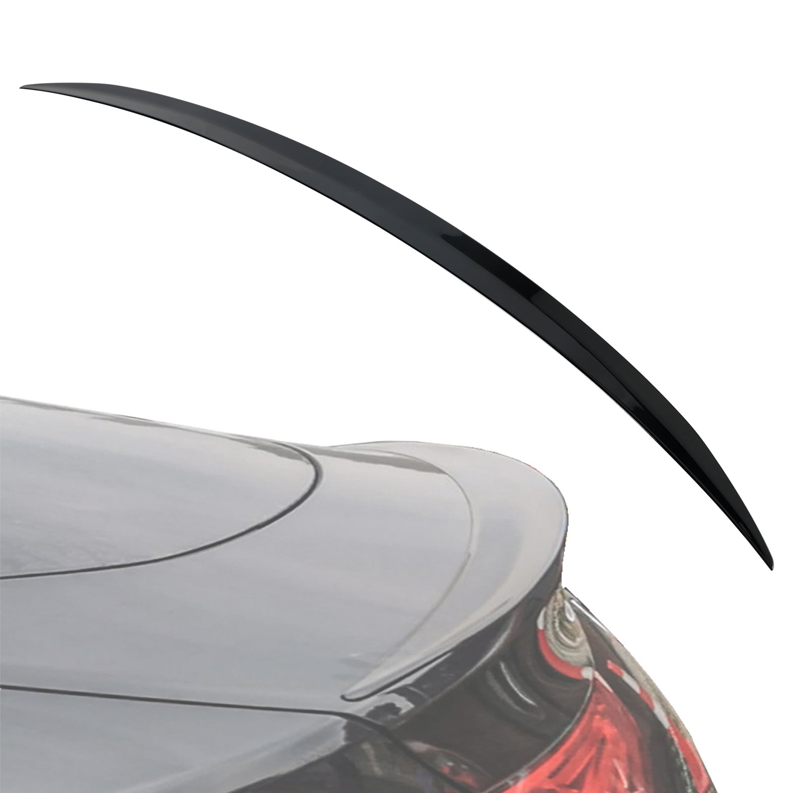 2019+ Benz GLE Class Coupe C167 AMG Style Gloss Black Rear Boot Spoiler