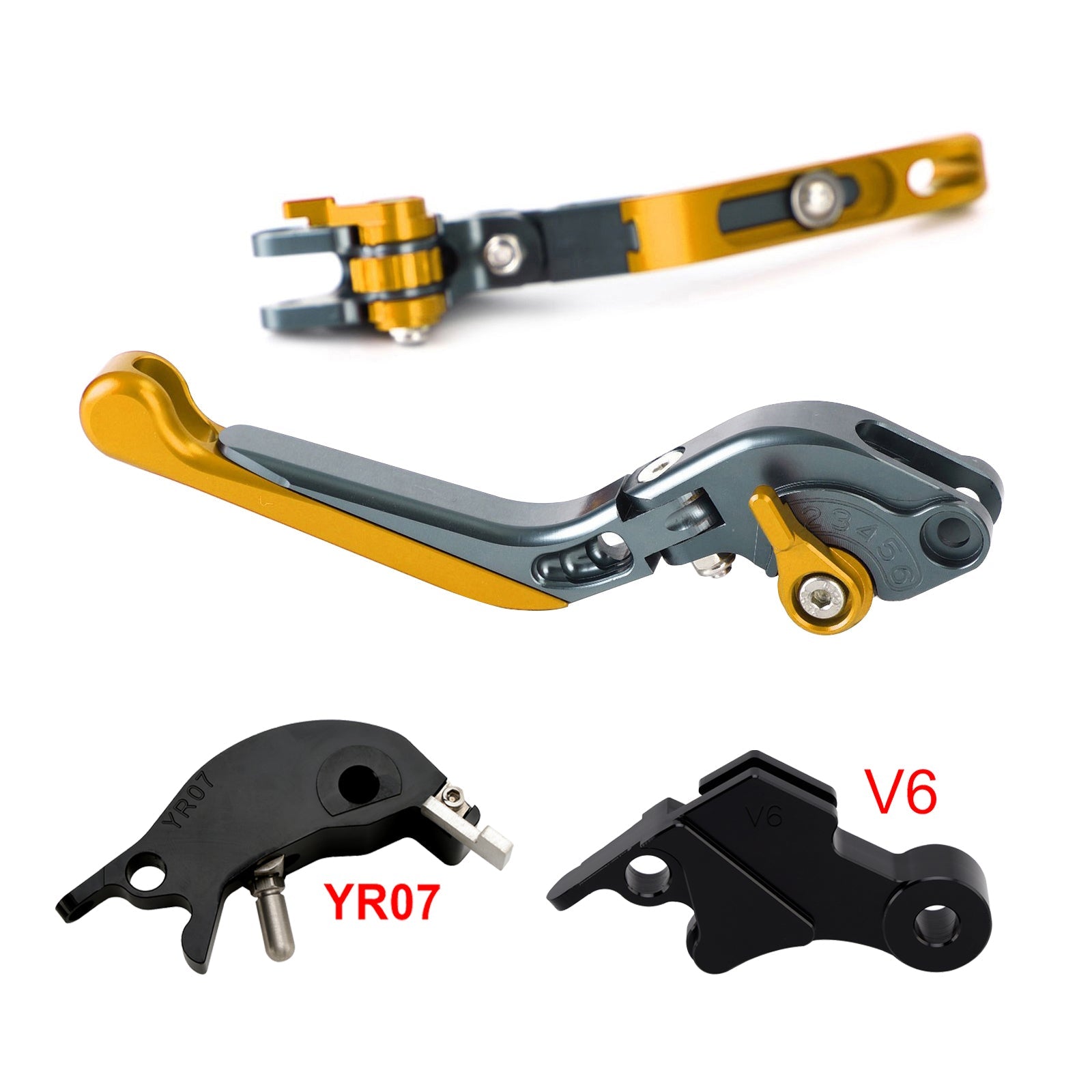 Adjustable Clutch Brake Lever fit for YAMAHA XSR900 XSR900GP MT-09 2024-2025