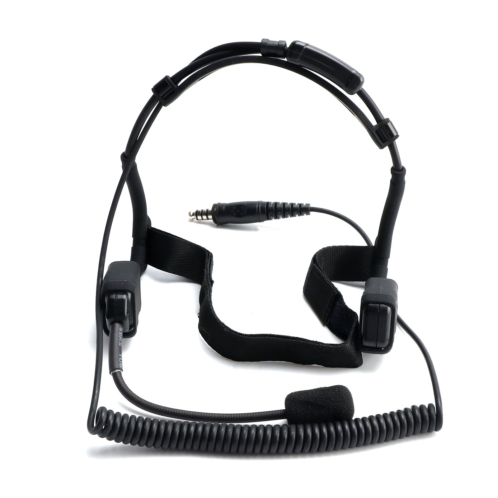 7.1-C9 Advanced Rear Mount Big Plug Tactical Earhook Headset Bone Headphones