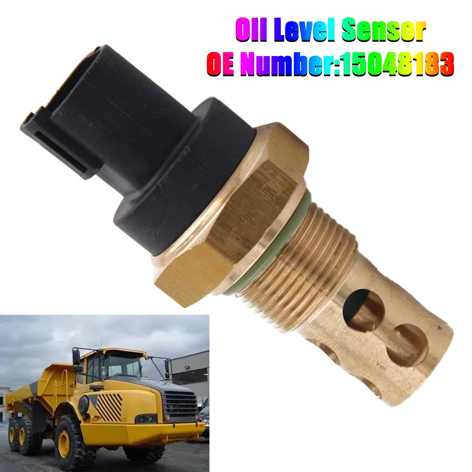 VOLVO TRUCK A35D A40D A25D A30D Oil Level Sensor 15048183 VOE15048183 11144494