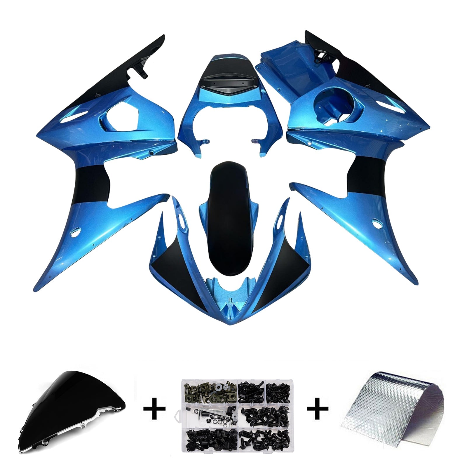 Injection Fairing Kit Bodywork For Yamaha YZFR6 YZF-R6 2005