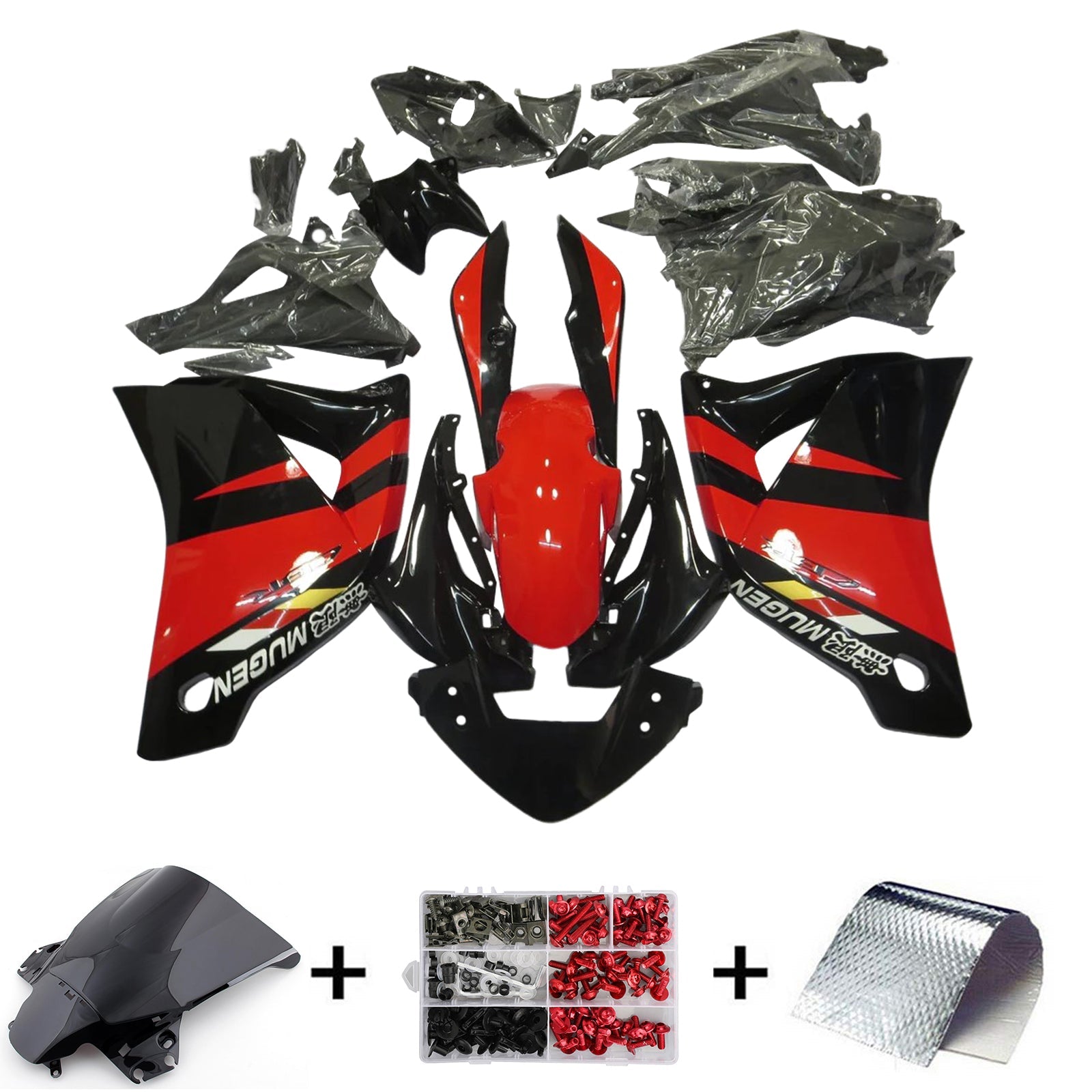 Amatopart Honda CBR250R 2011-2015 Fairing Kit هيكل السيارة بلاستيك ABS