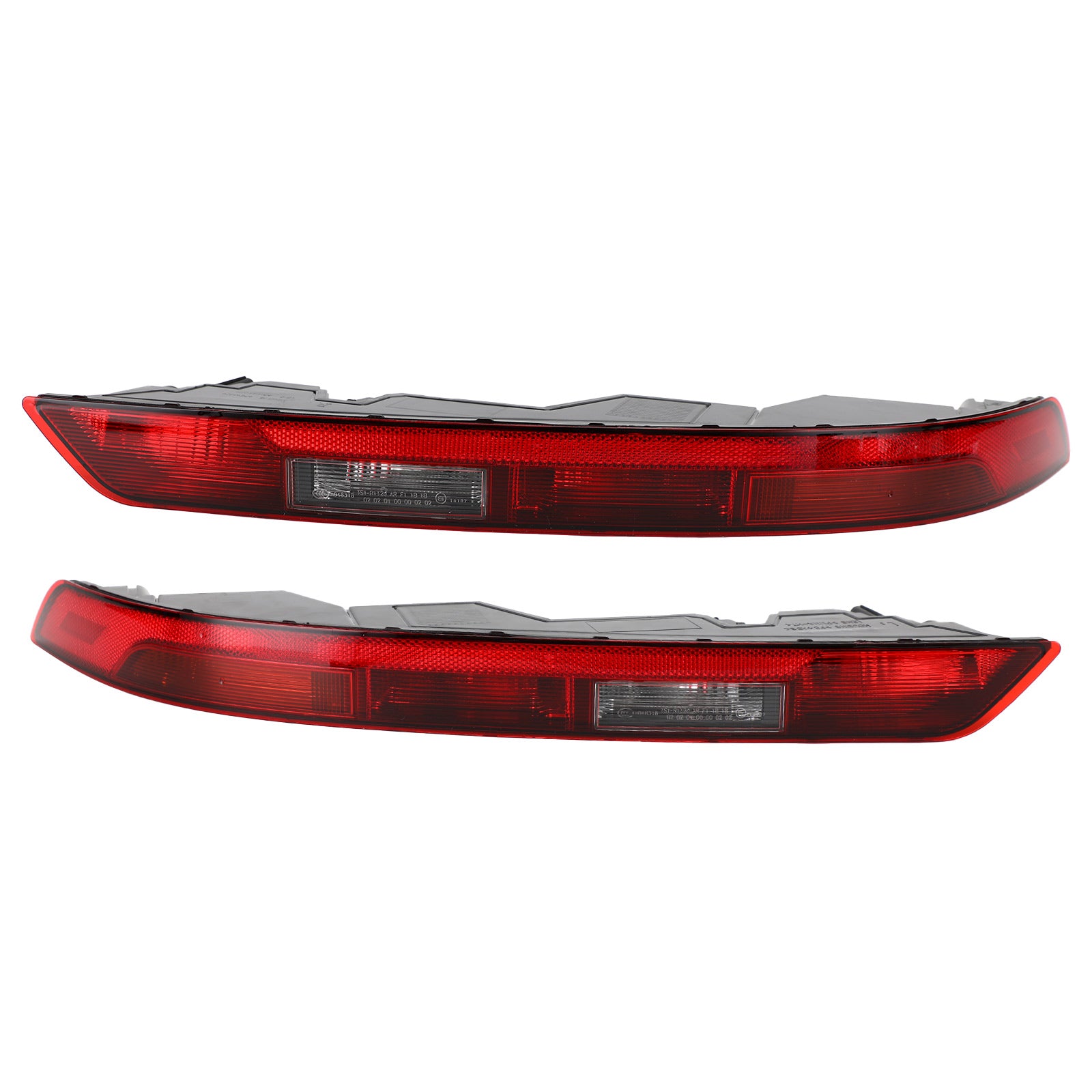 Pair Rear Bumper Lower Tail Light Brake Stop Lamp For Audi Q5 18-2021 US Version