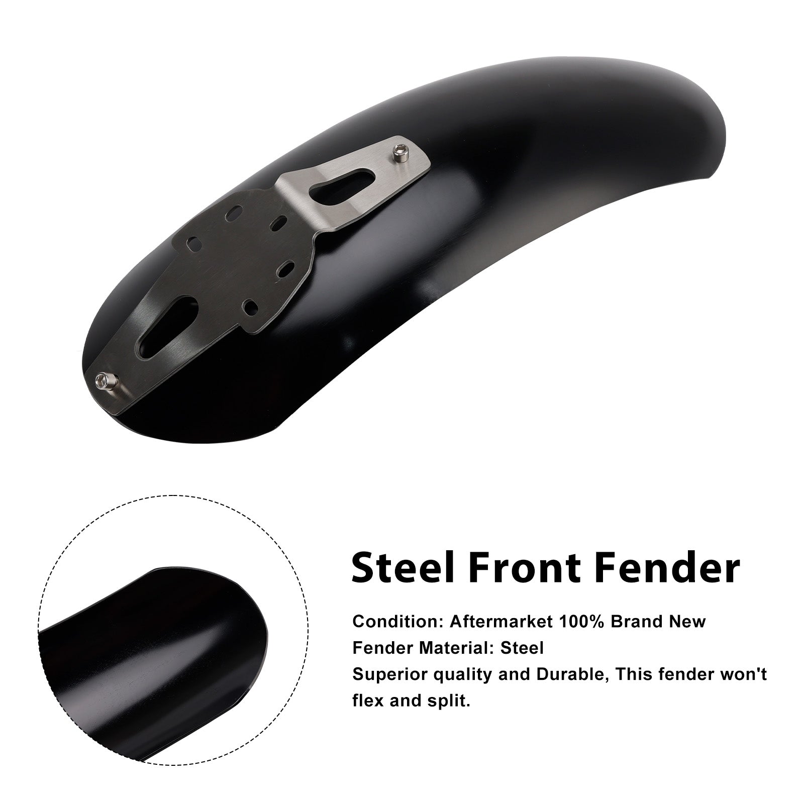 2019-2025 Triumph Scrambler 1200XE Steel Front Fender Mudguard