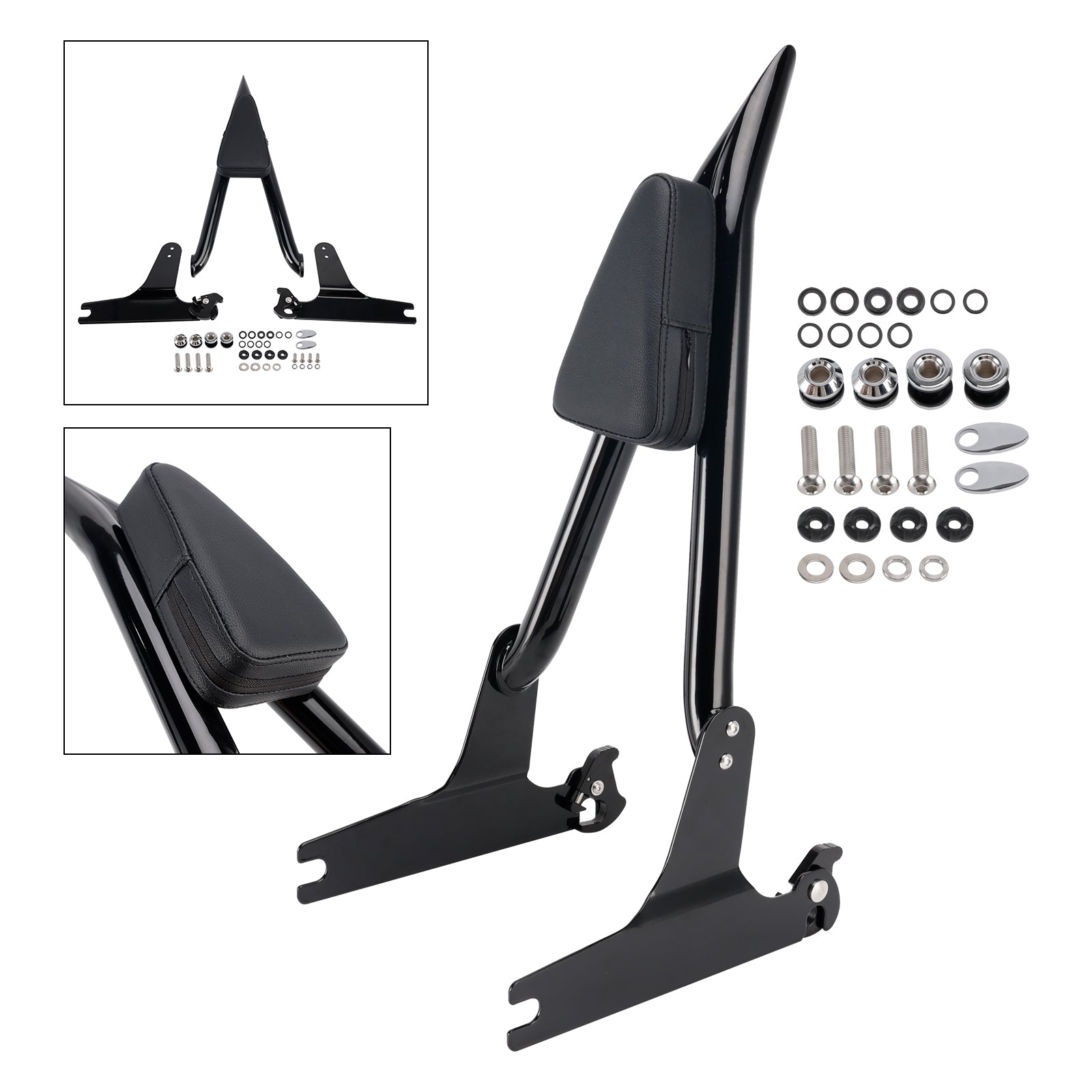 2006-2017 Dyna FXDB Low Rider FXDL FXDLS Passenger Sissy Bar Backrest