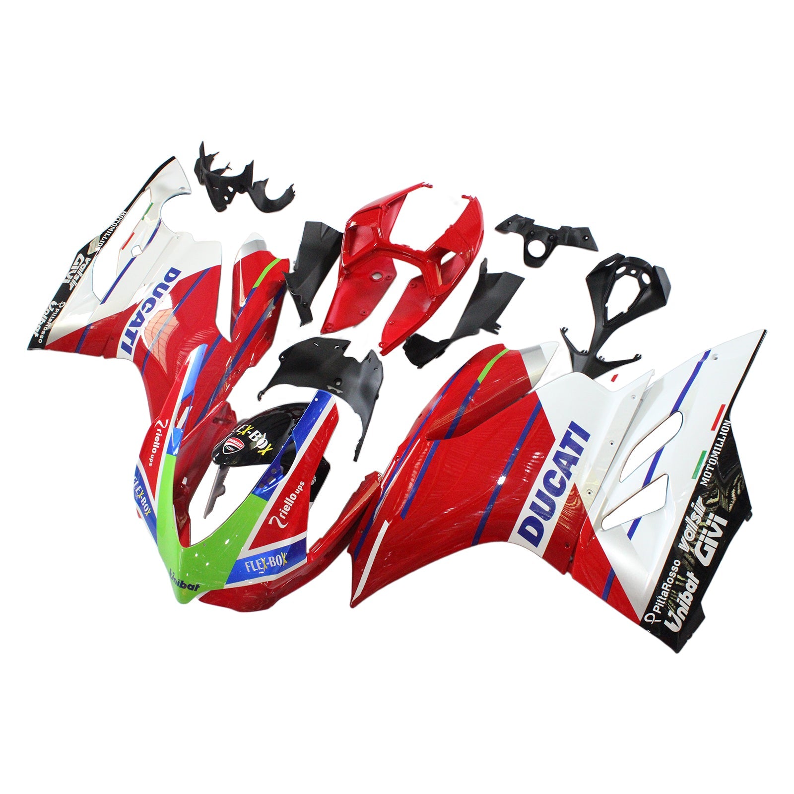 Amotopart Ducati 1199 899 2012-2015 Fairing Kit Bodywork Plastic ABS