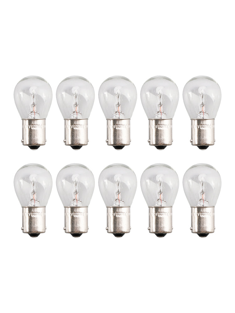 10PCS Car Light Tubular Lamp bulb P21W BA15S 7506 12V 21W For OSRAM
